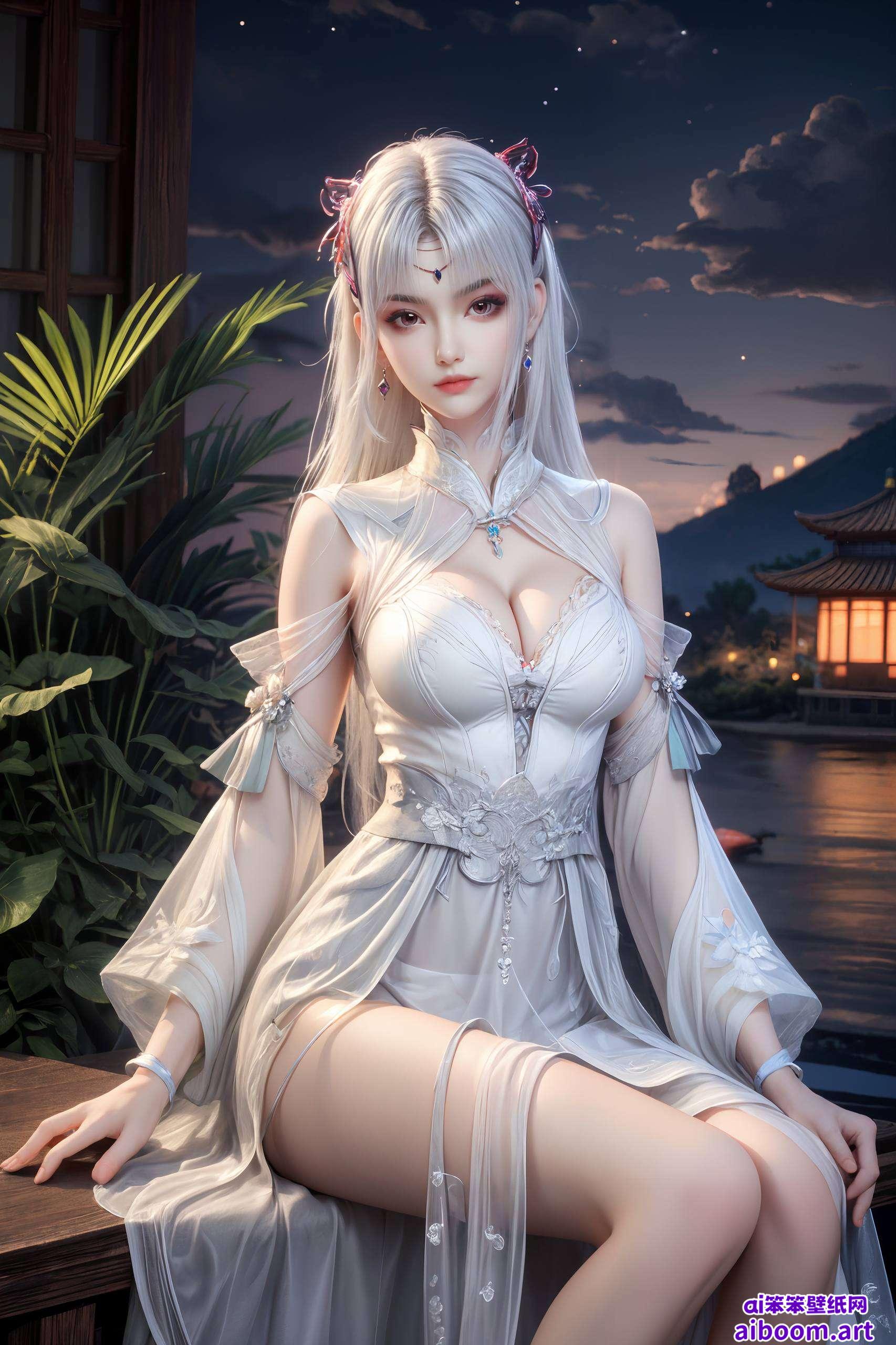 将小医仙的医者仁心与坚韧气质完美呈现画面简洁大气