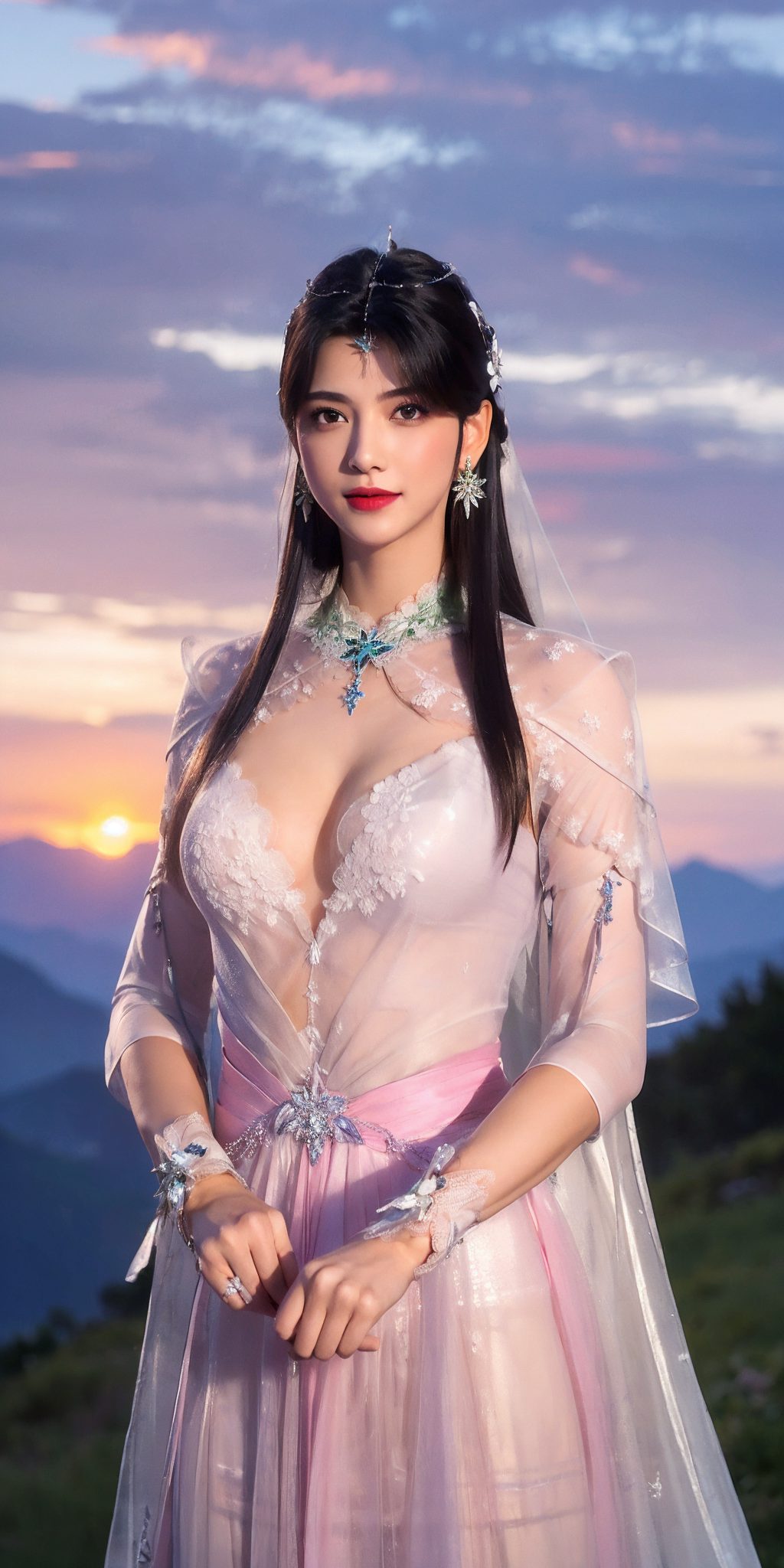 她的每一次回首夏倾月的身影如梦似幻