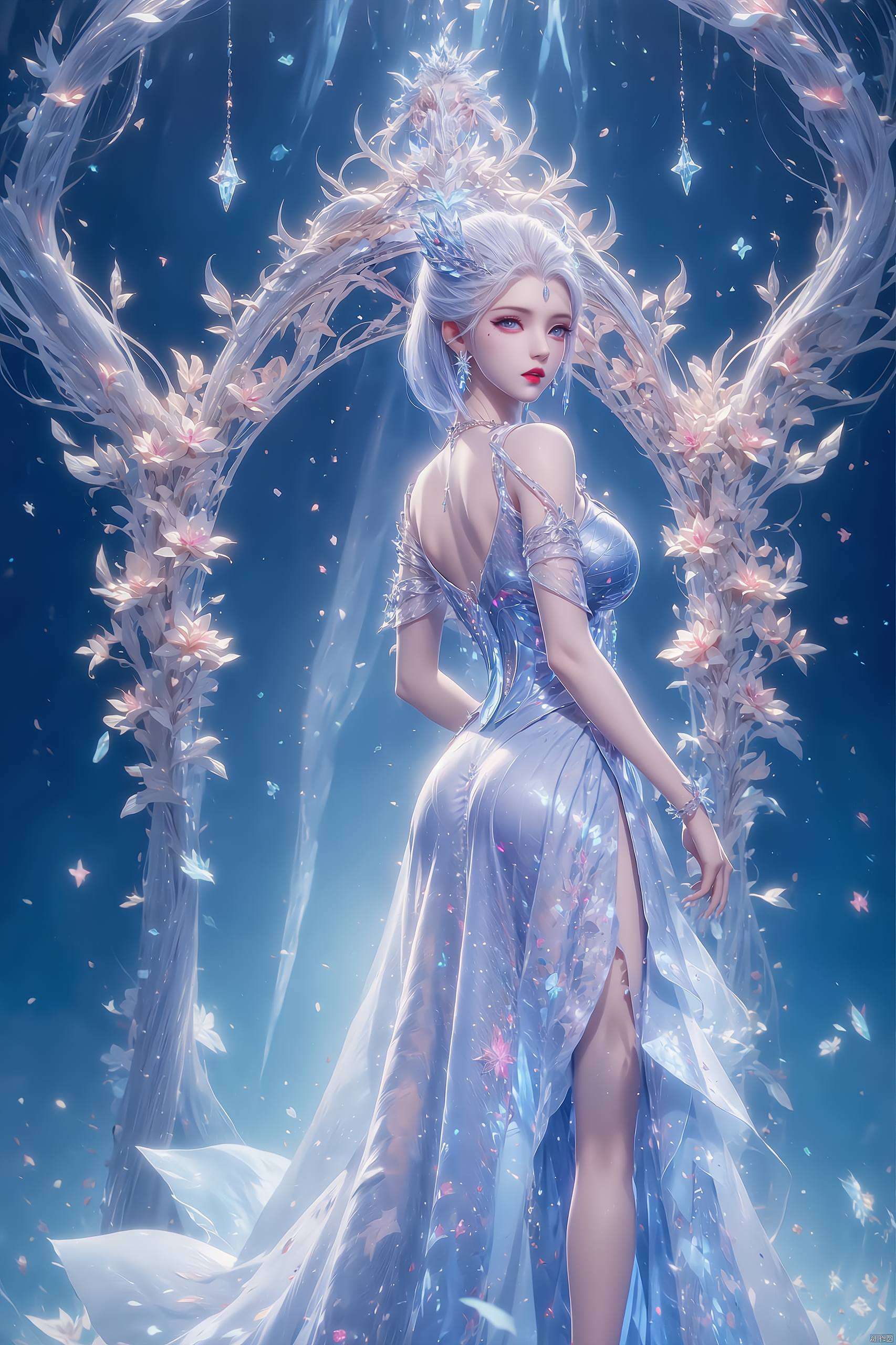 让每一处细节都栩栩如生让雪女的仙姿随时相伴