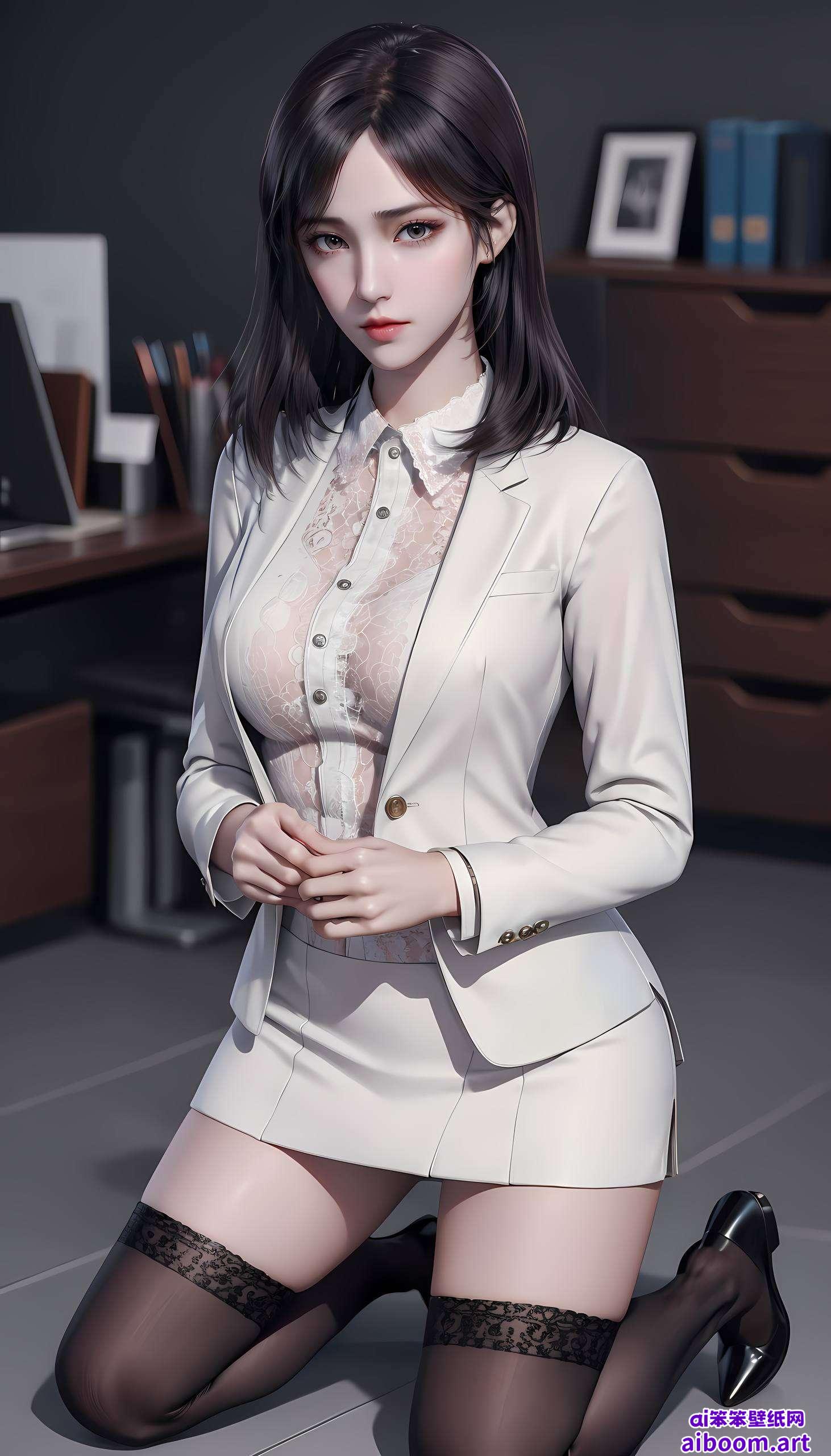 每一格纹都映衬出她的魅力绚丽多彩的壁纸