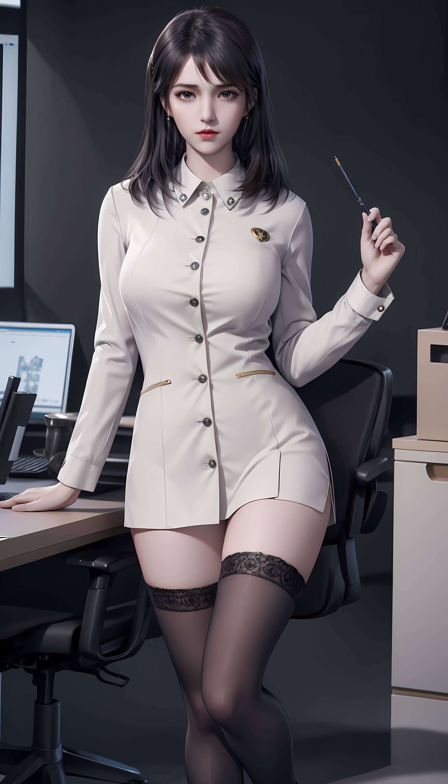 让你的电脑桌面瞬间焕发活力为你带来超可爱的角色构图