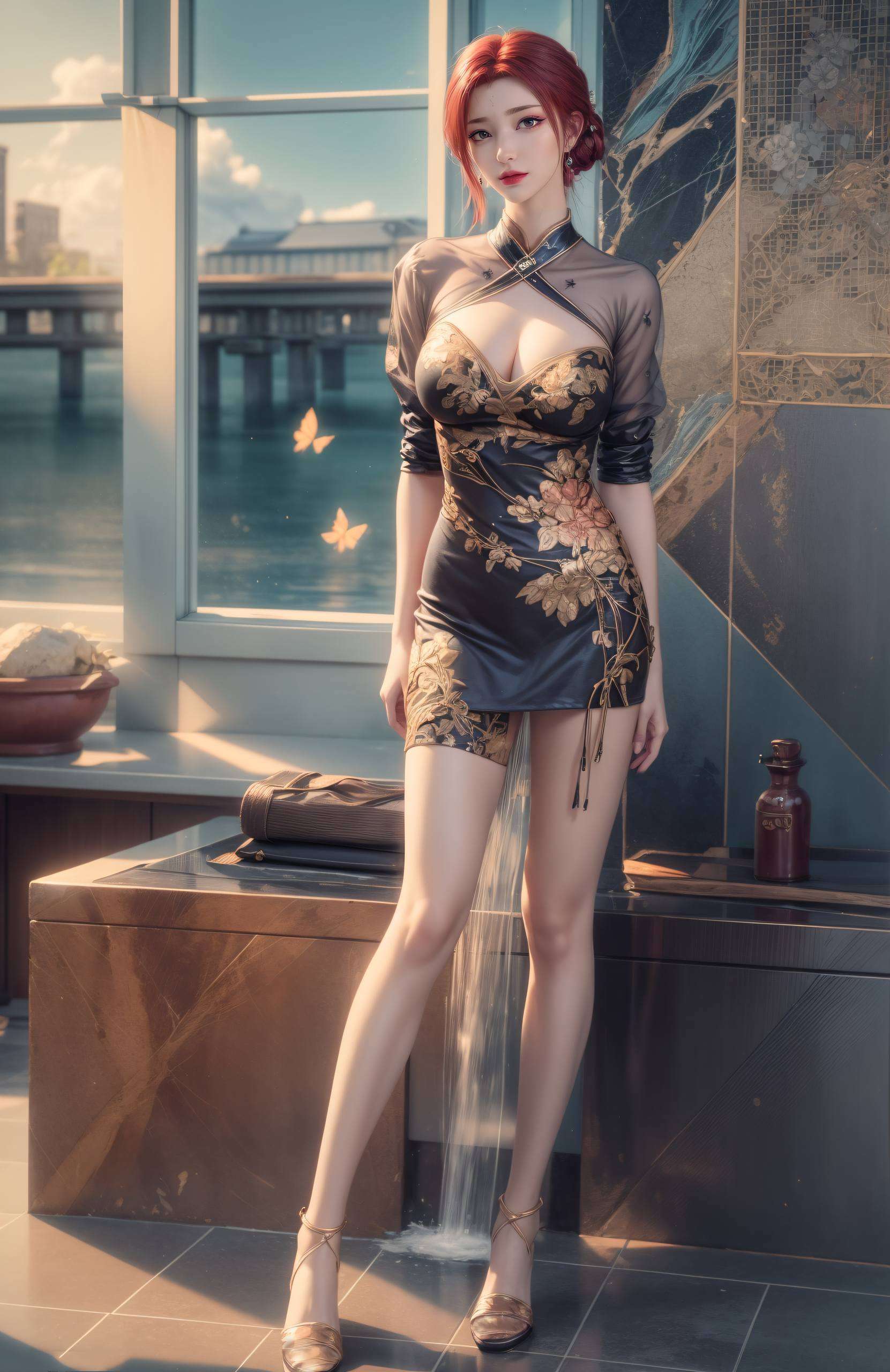 仿佛她就在眼前细节之处尽显风采