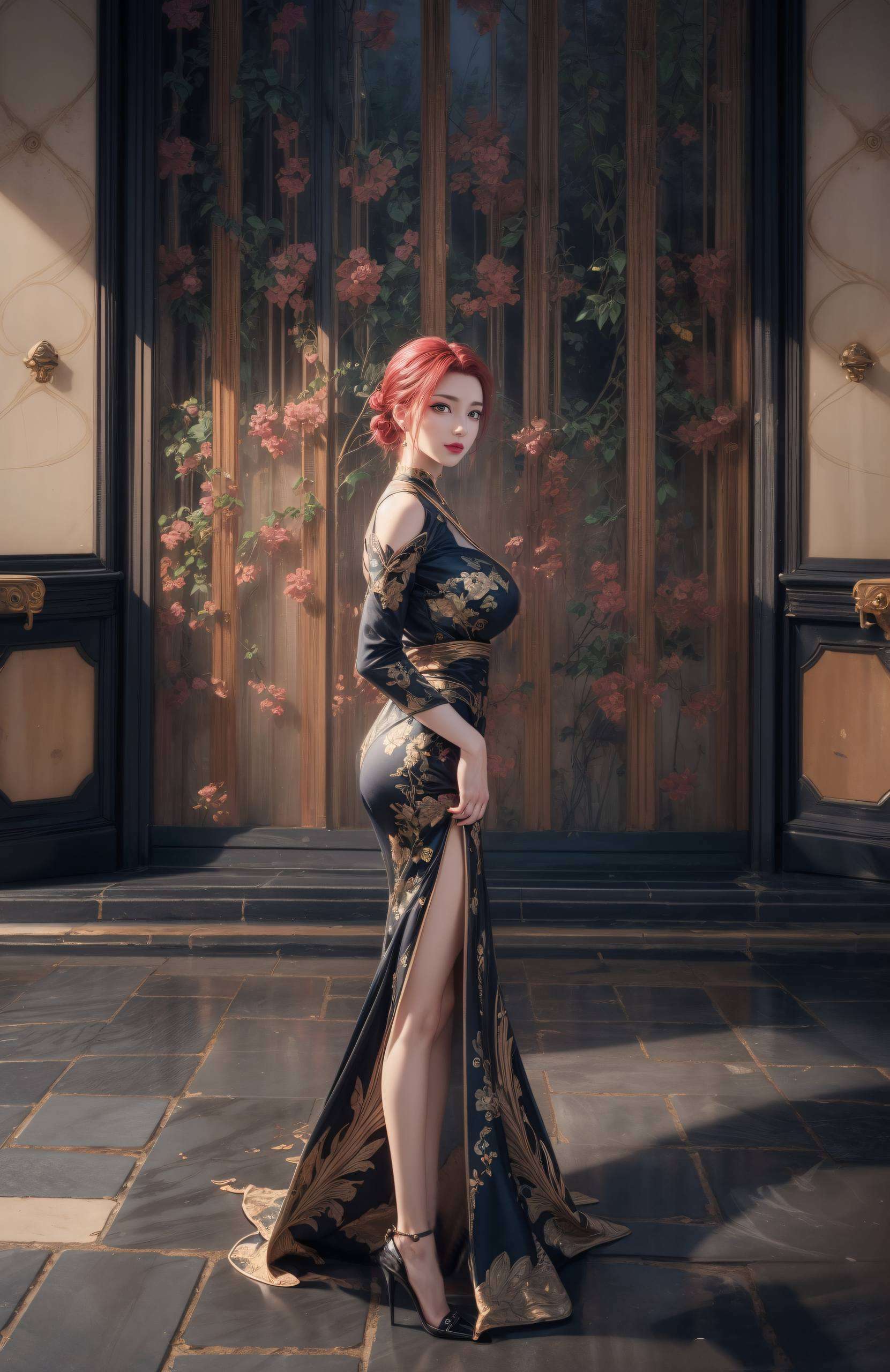 让人沉醉于奥雅妃那温婉的眼神与古典韵味感受那份静谧的美