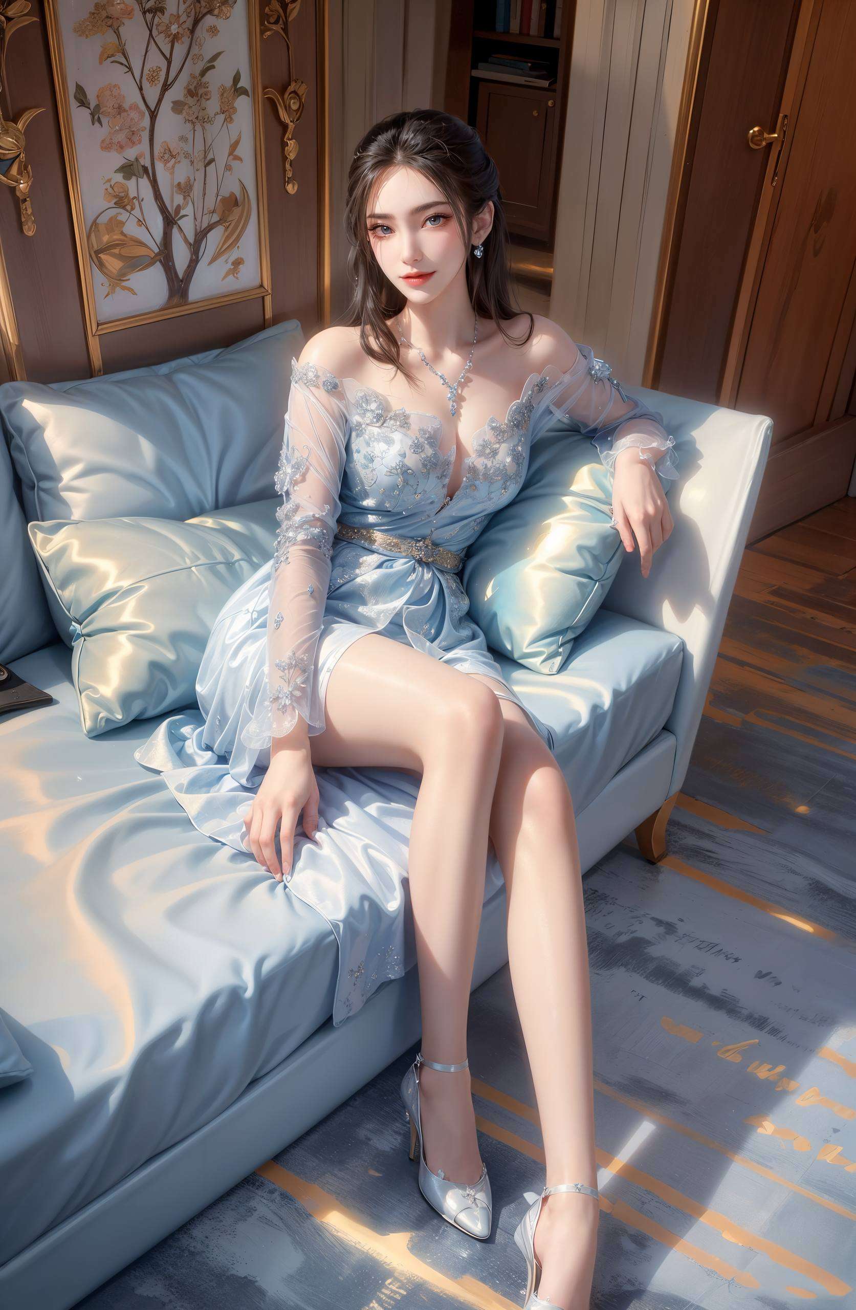 都如梦似幻看这儿！2k高清好棒棒的4k高清AI女神焰灵姬