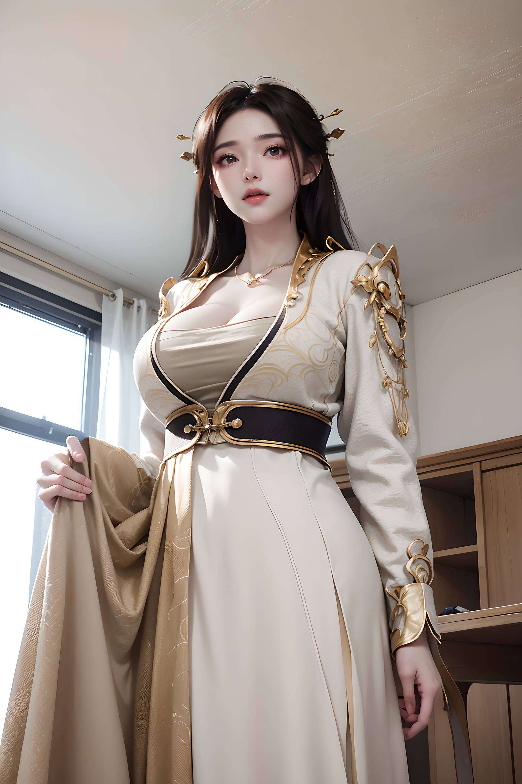 姚曦的美不仅仅是壁纸上的静态映像为你的电脑桌面增添一抹古典韵味