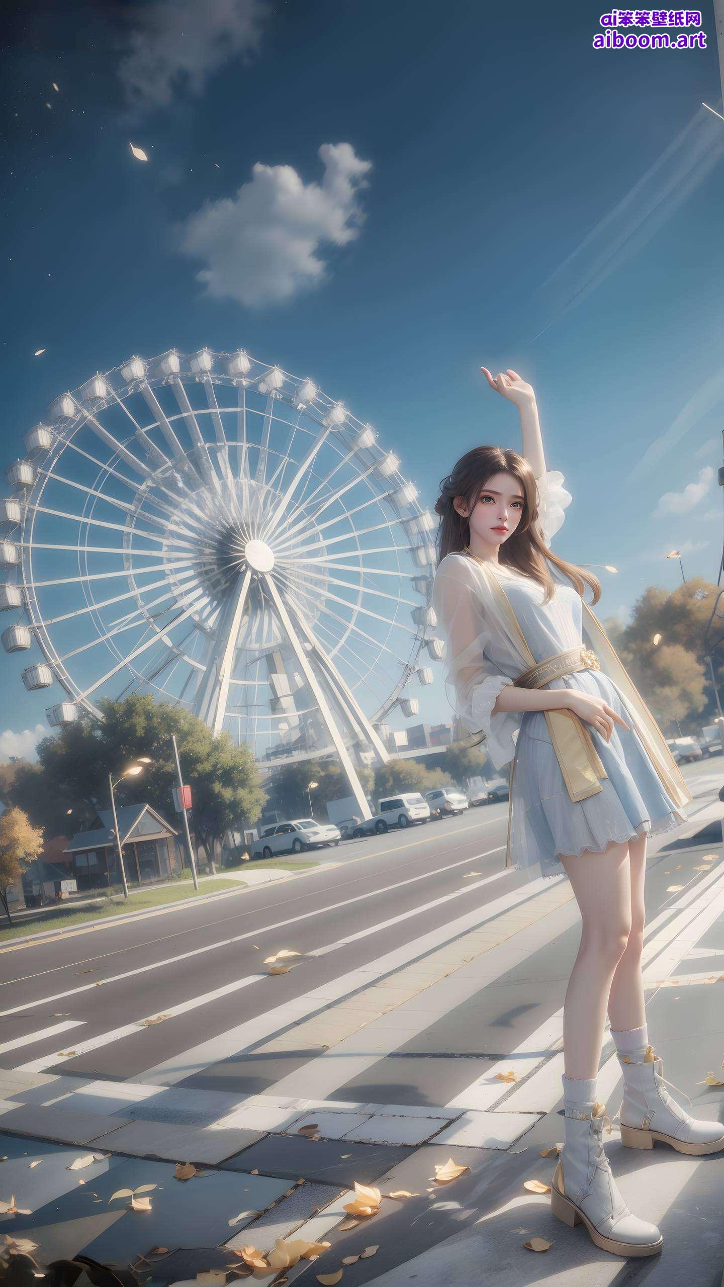 让姚曦的美貌与力量陪伴你的每一天！”快来更新你的手机、电脑壁纸