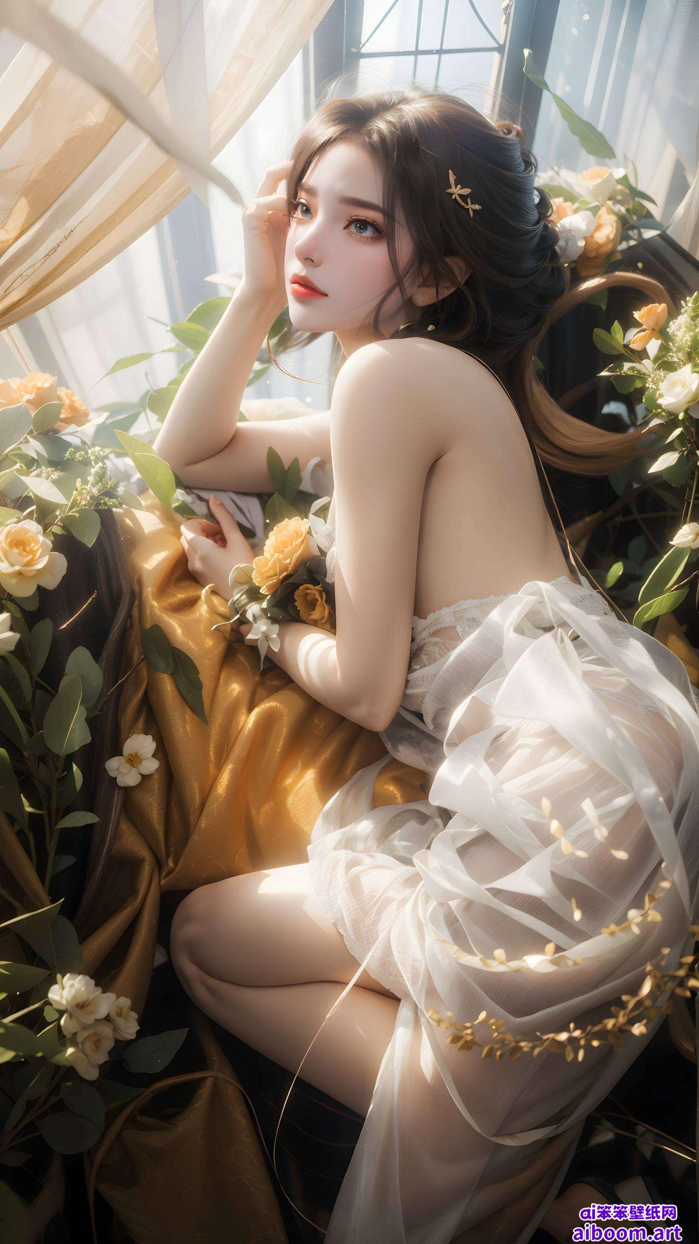 这幅《唯美油画安卓桌面装饰图》中姚曦全身壁纸图片以其可爱的形象跃然眼前