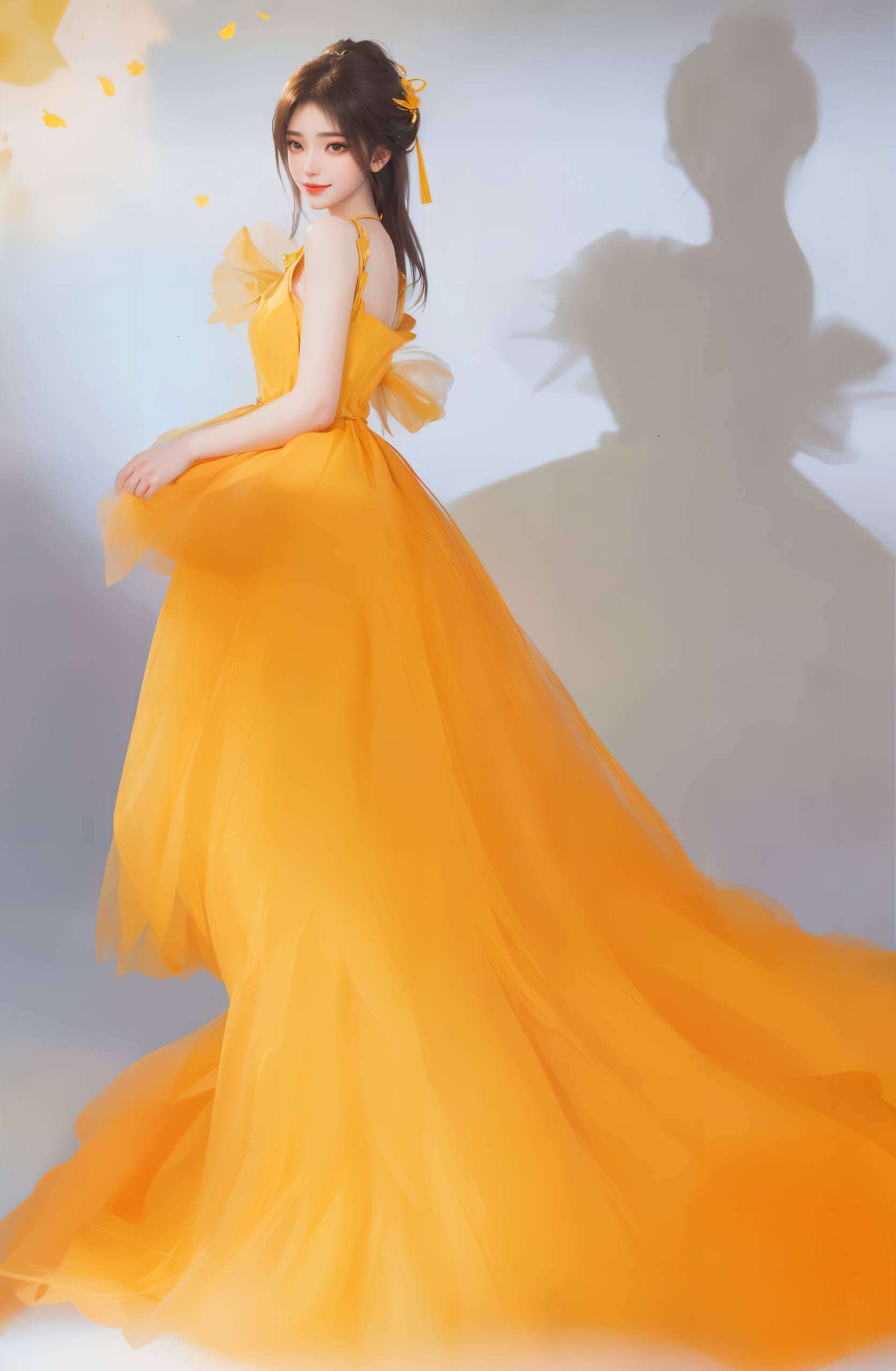 AI国漫女神壁纸姚曦灵动起舞如梦似幻