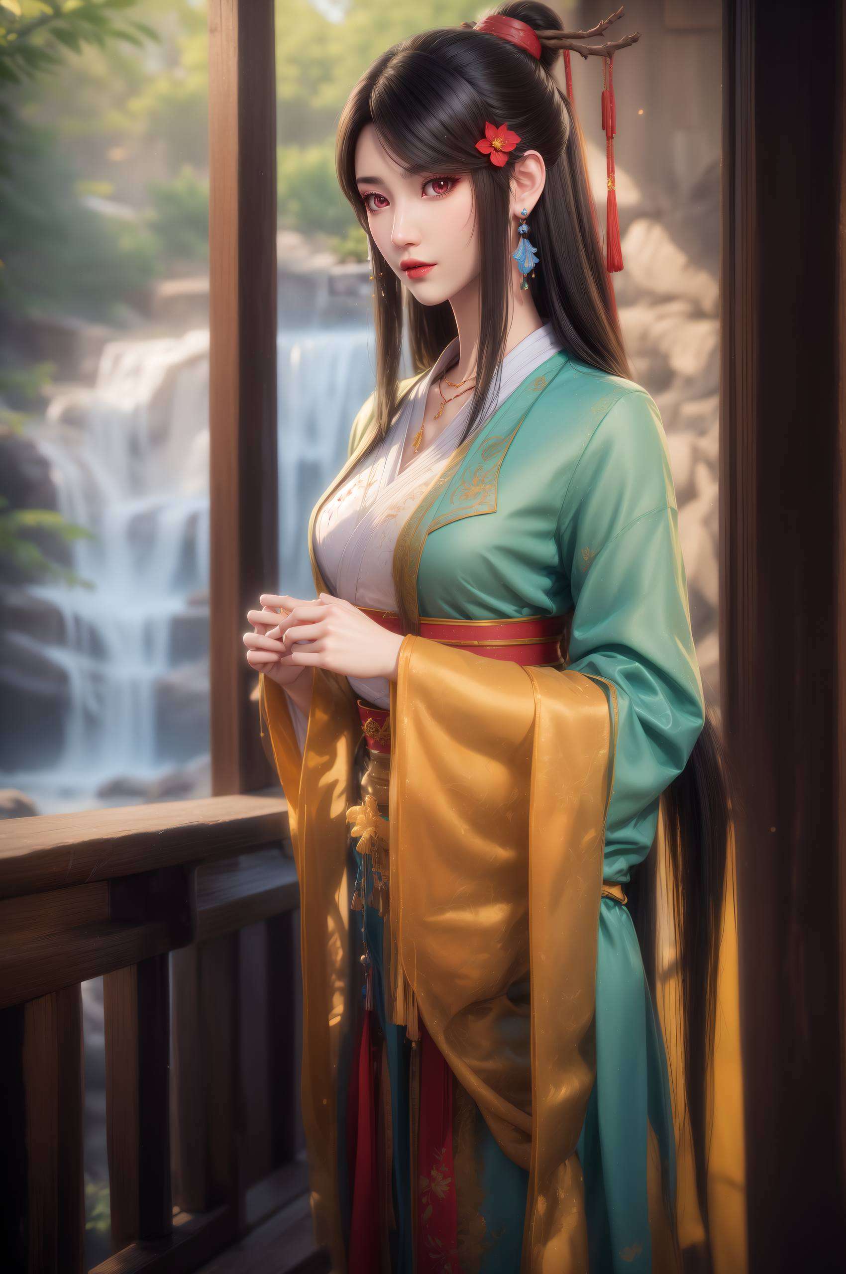 完美展现国漫女神的可爱魅力每一处细节都精心描绘