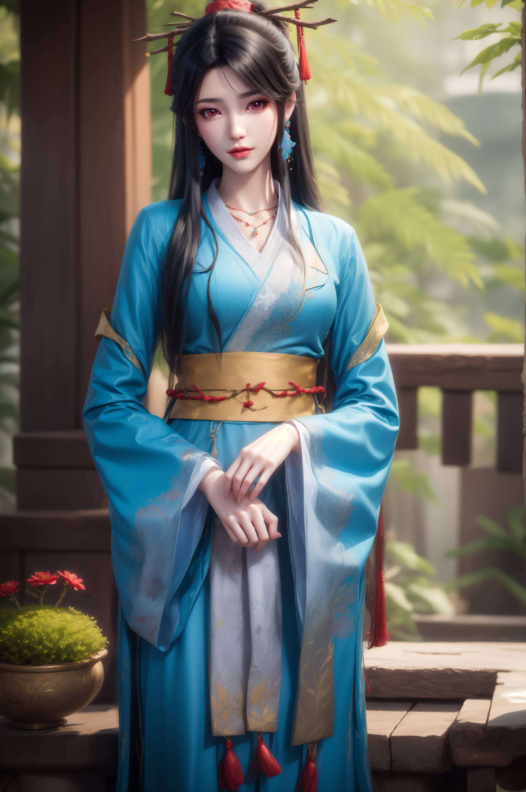 还是英姿飒爽细节栩栩如生