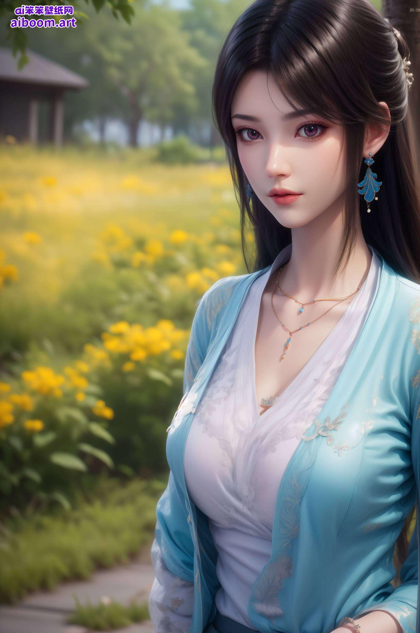 为你的Win10电脑带来别样的艺术体验这张古香古色的AI国漫壁纸