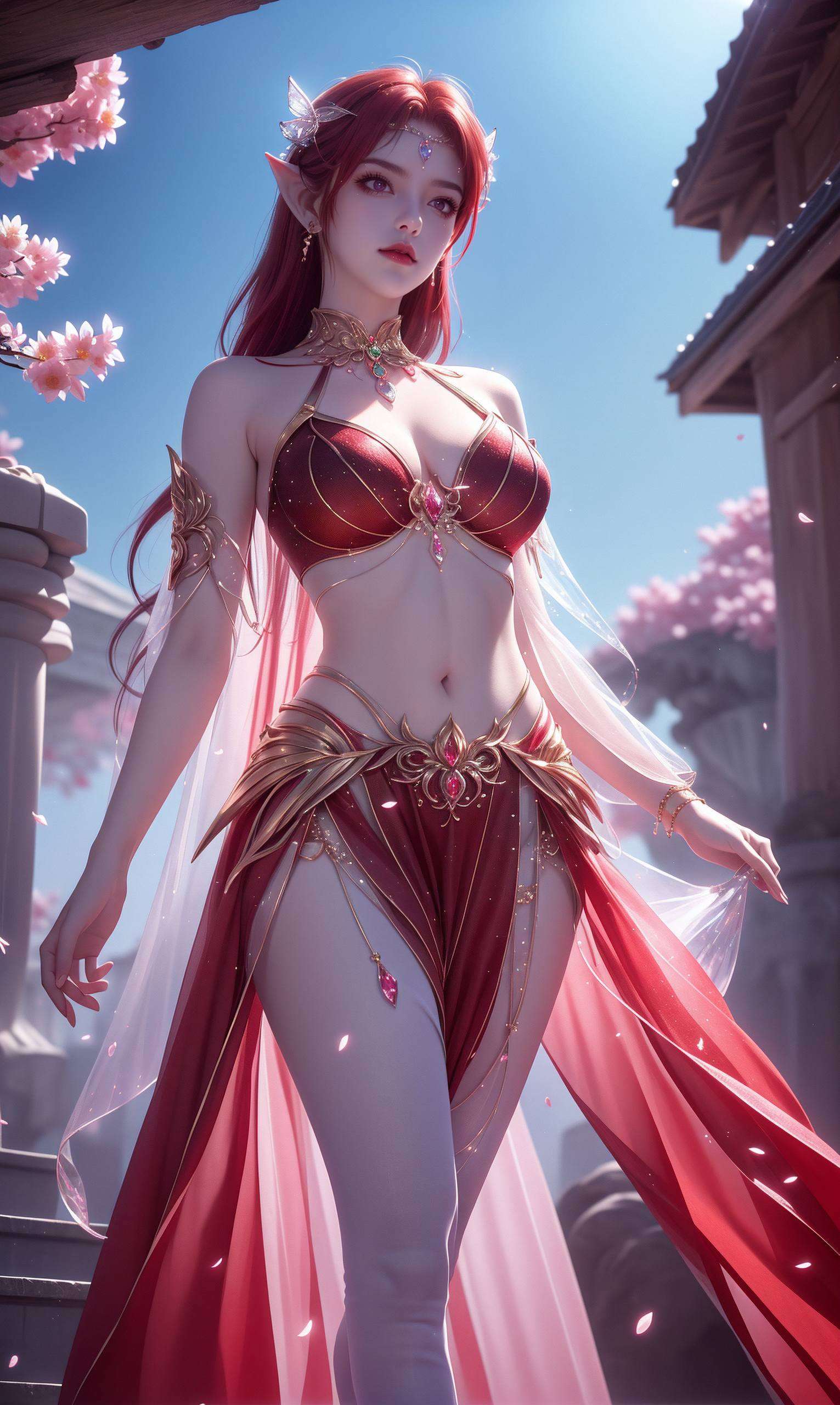 为你的手机增添一抹别样的风情绘制出一位国漫美女