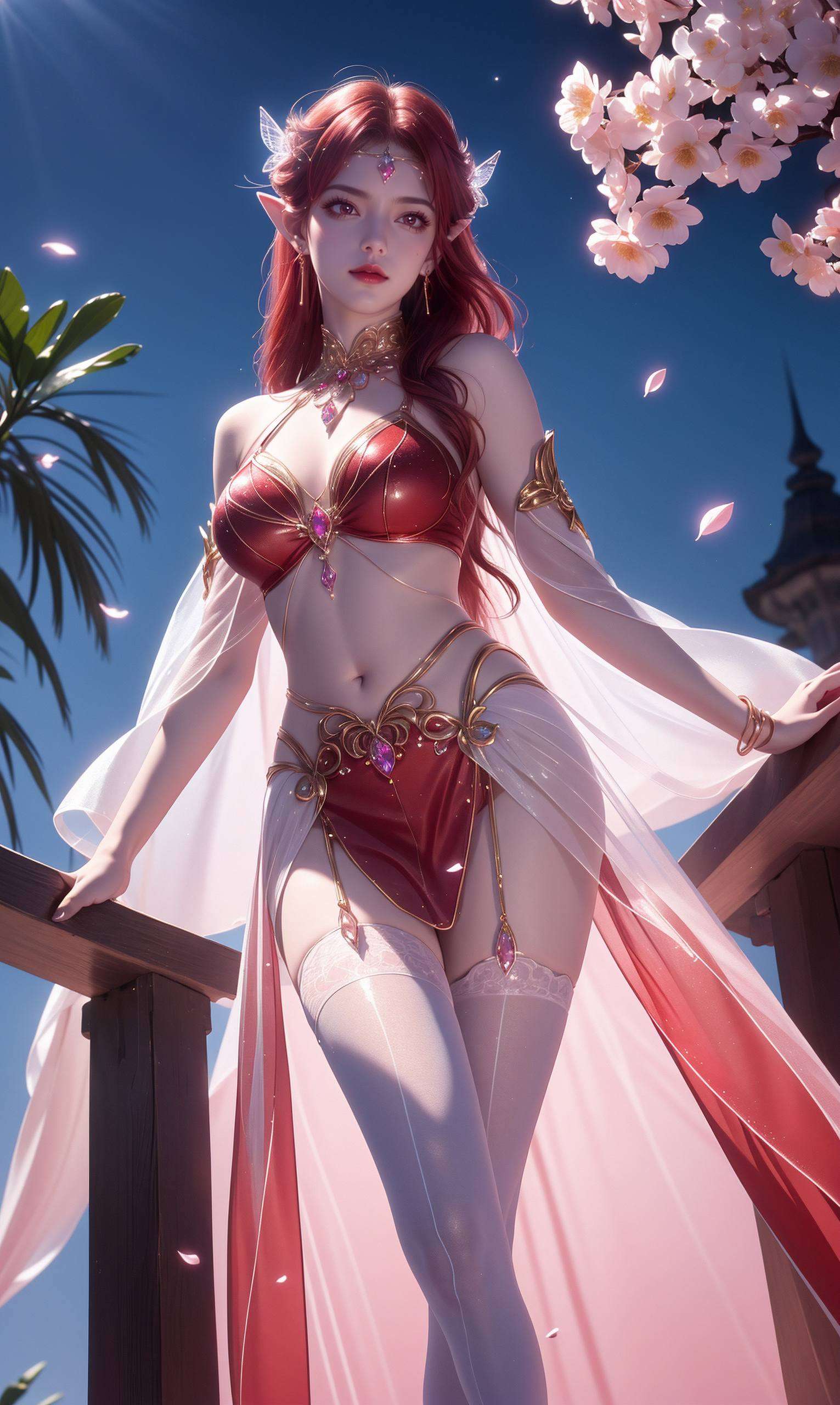 高清画质巧妙融入碎花元素