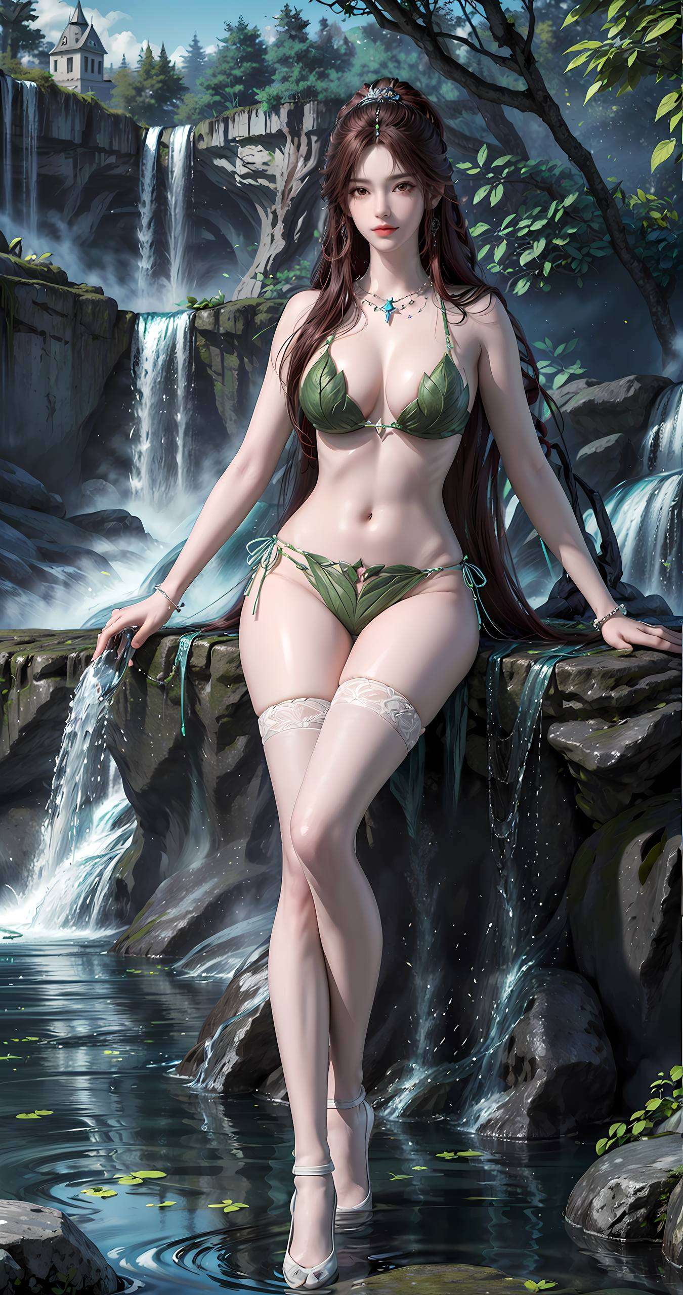 以全屏AI绘画的精湛技艺融合细腻纹理与1080p高清画质