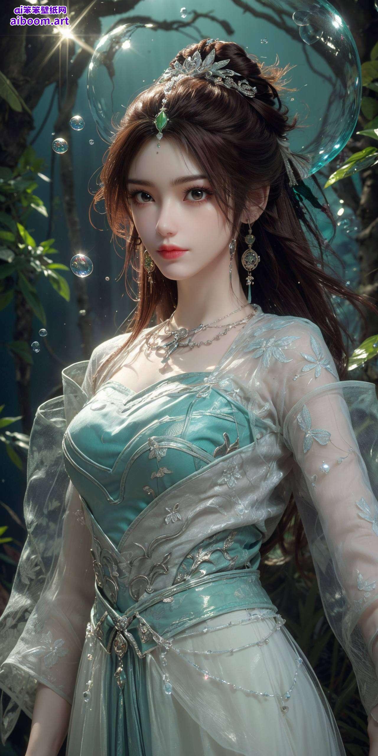 让画面更显清新脱俗以叶倾仙的绝世风华为主题