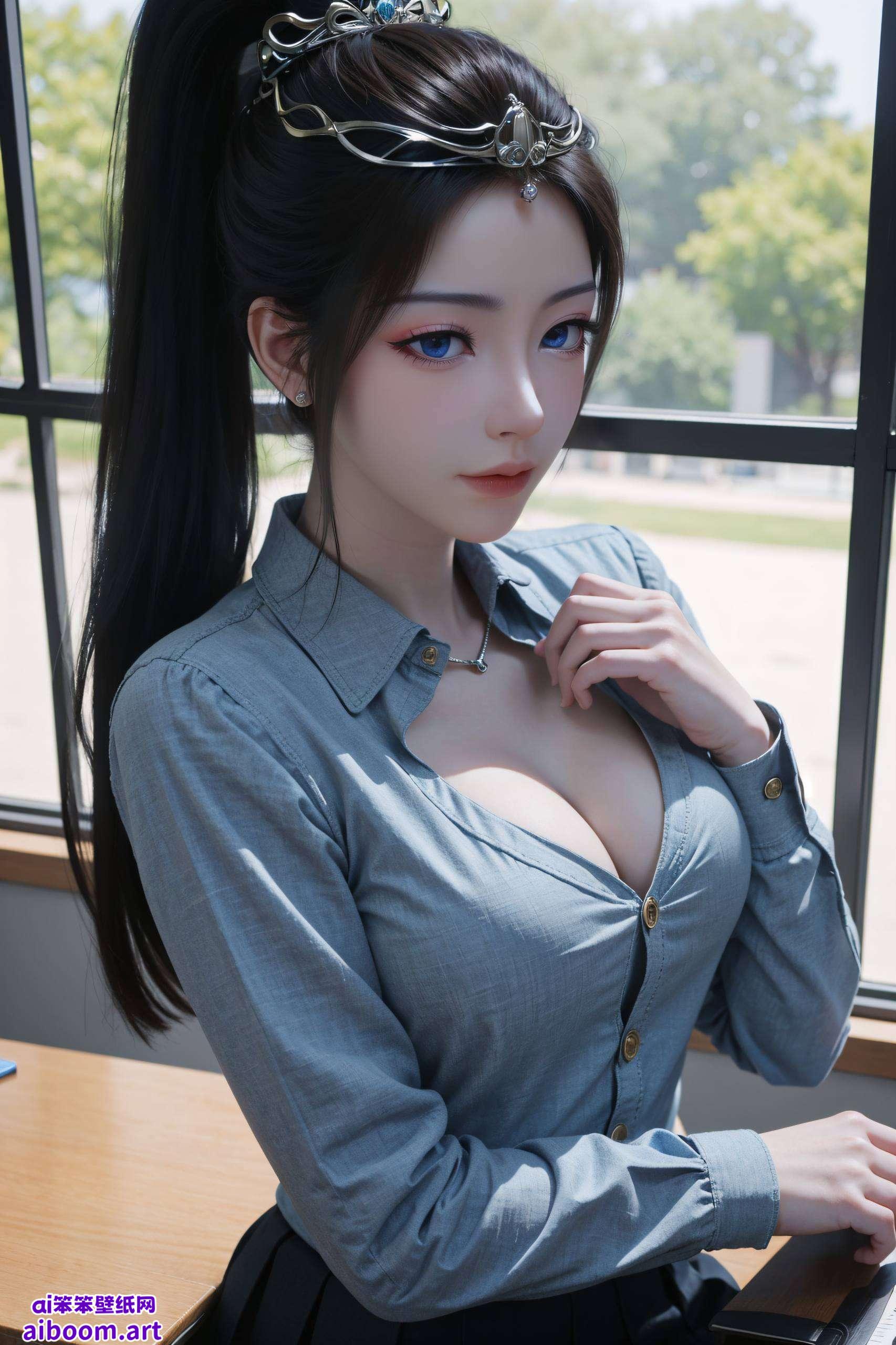 梦幻超高清4K美女盛宴深邃的眼神