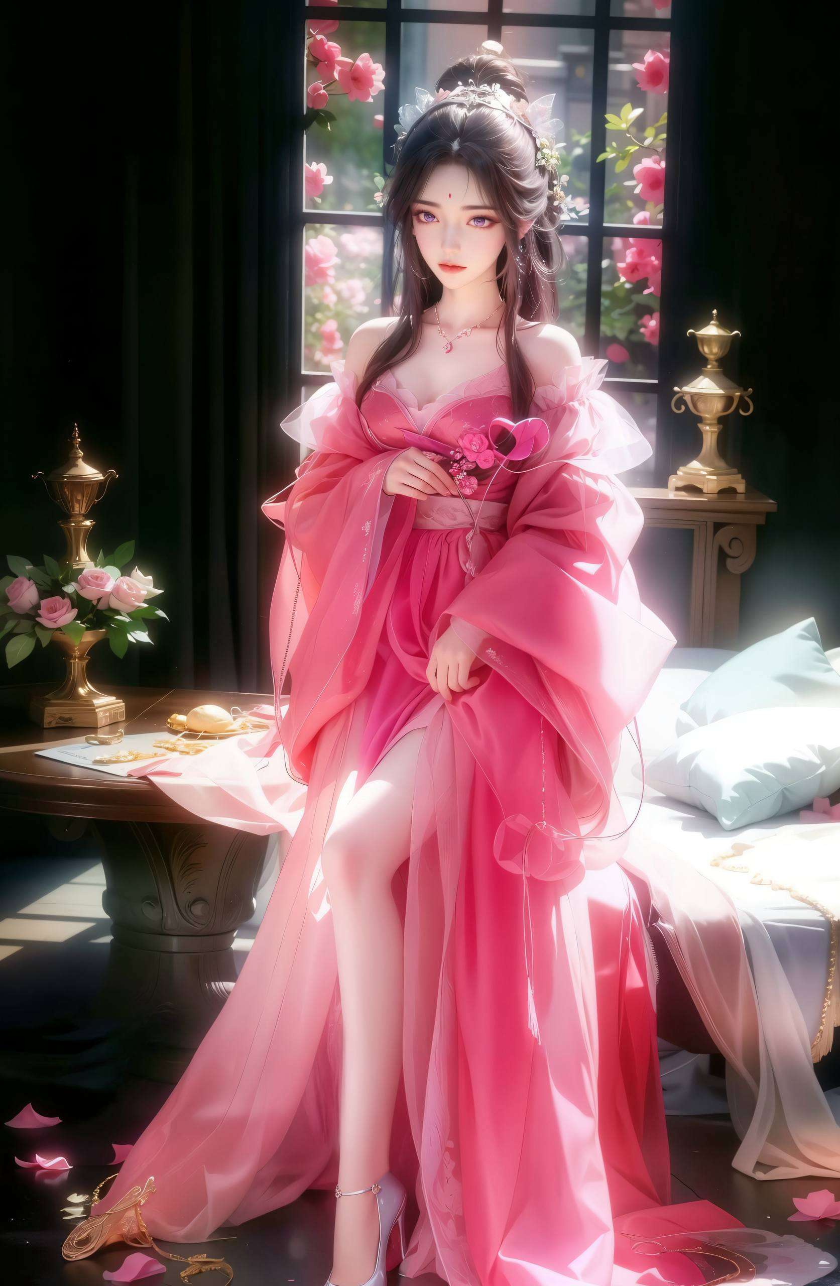 月婵仙子翩翩起舞为你的iPad带来一份宁静与美好