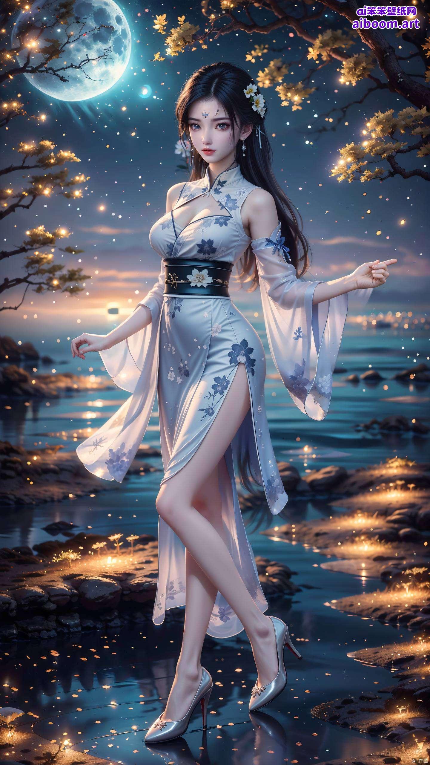 甜蜜满溢浪漫双人画面