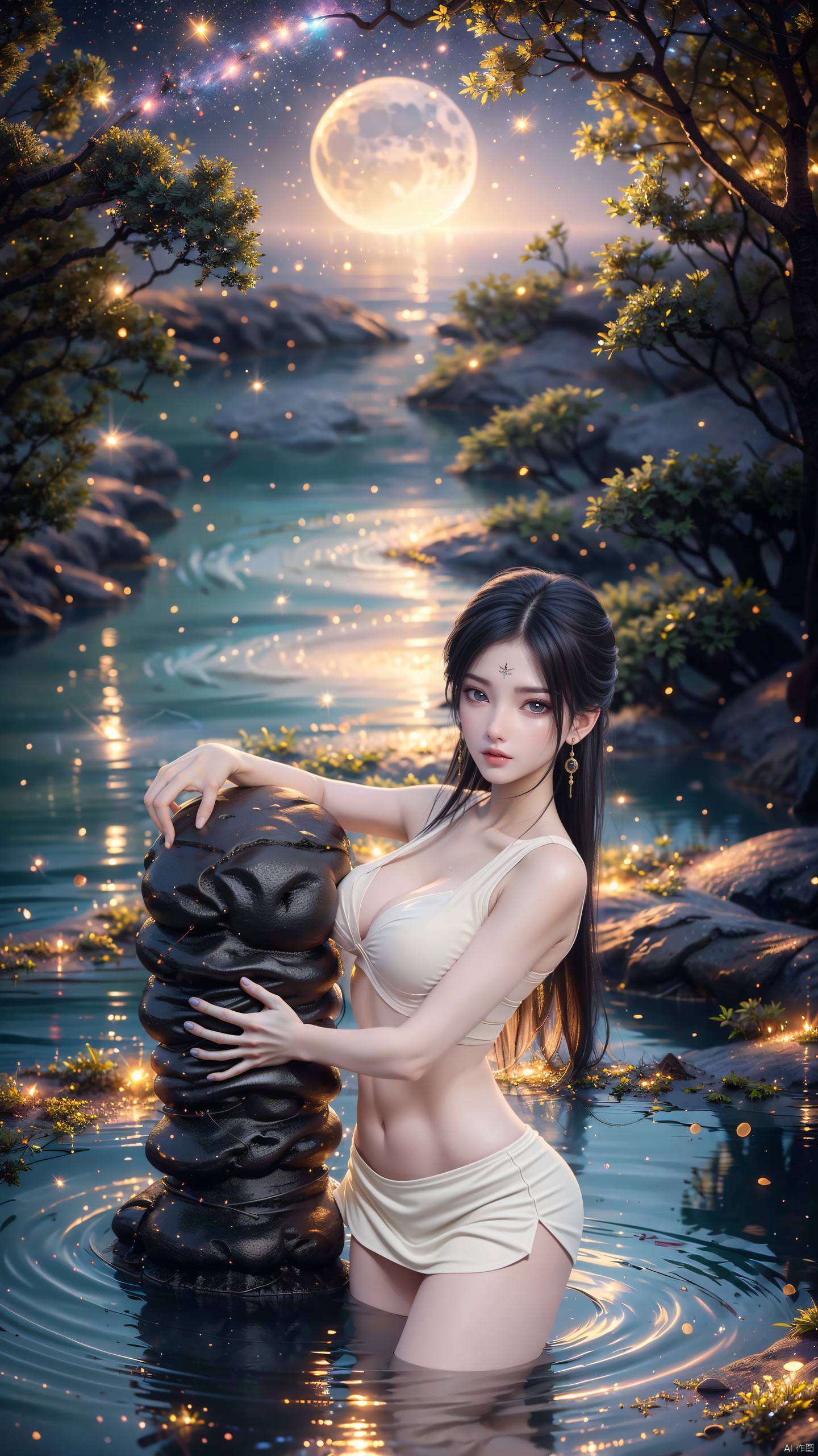 月婵的婀娜身姿与细腻骨骼线条完美融合让你感受国漫美女的独特魅力