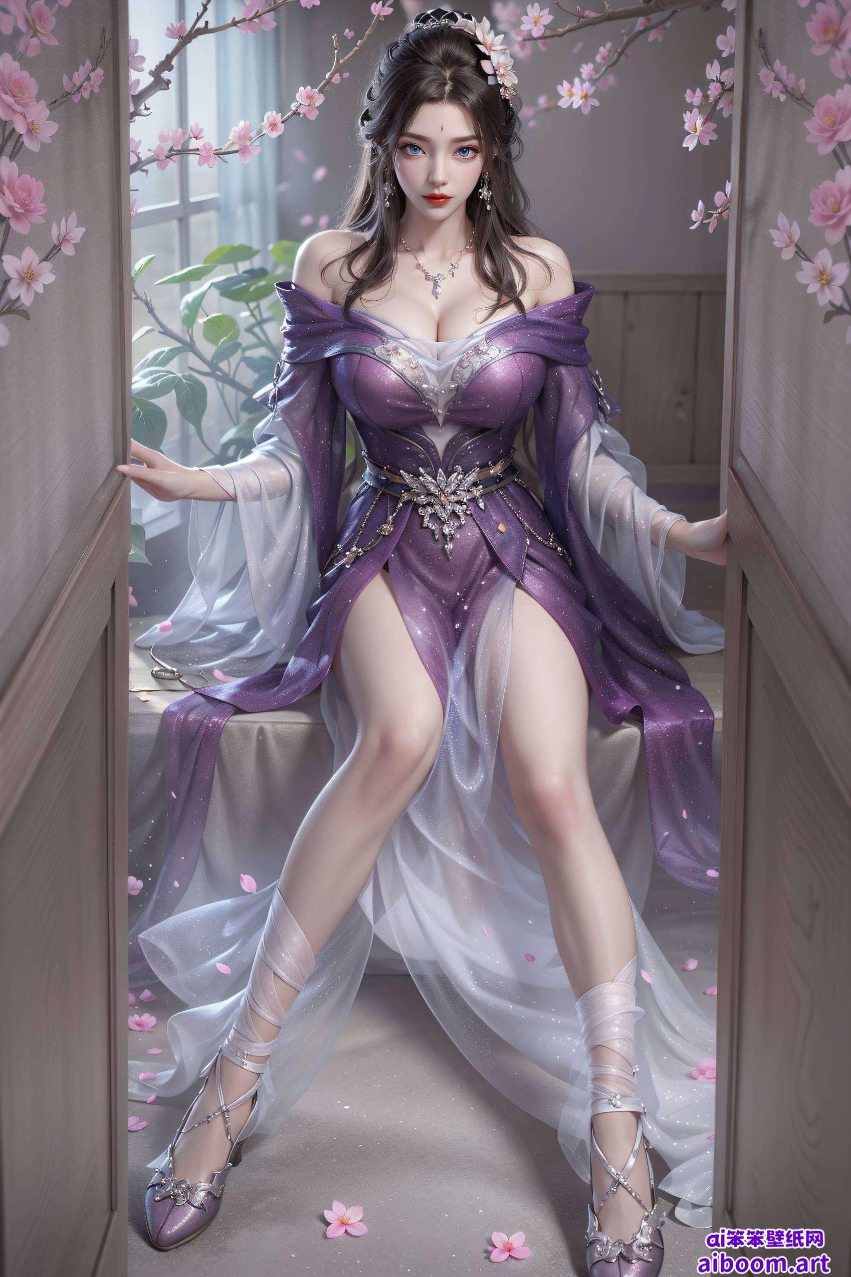 国漫美女的点阵魅力4K高清炫彩