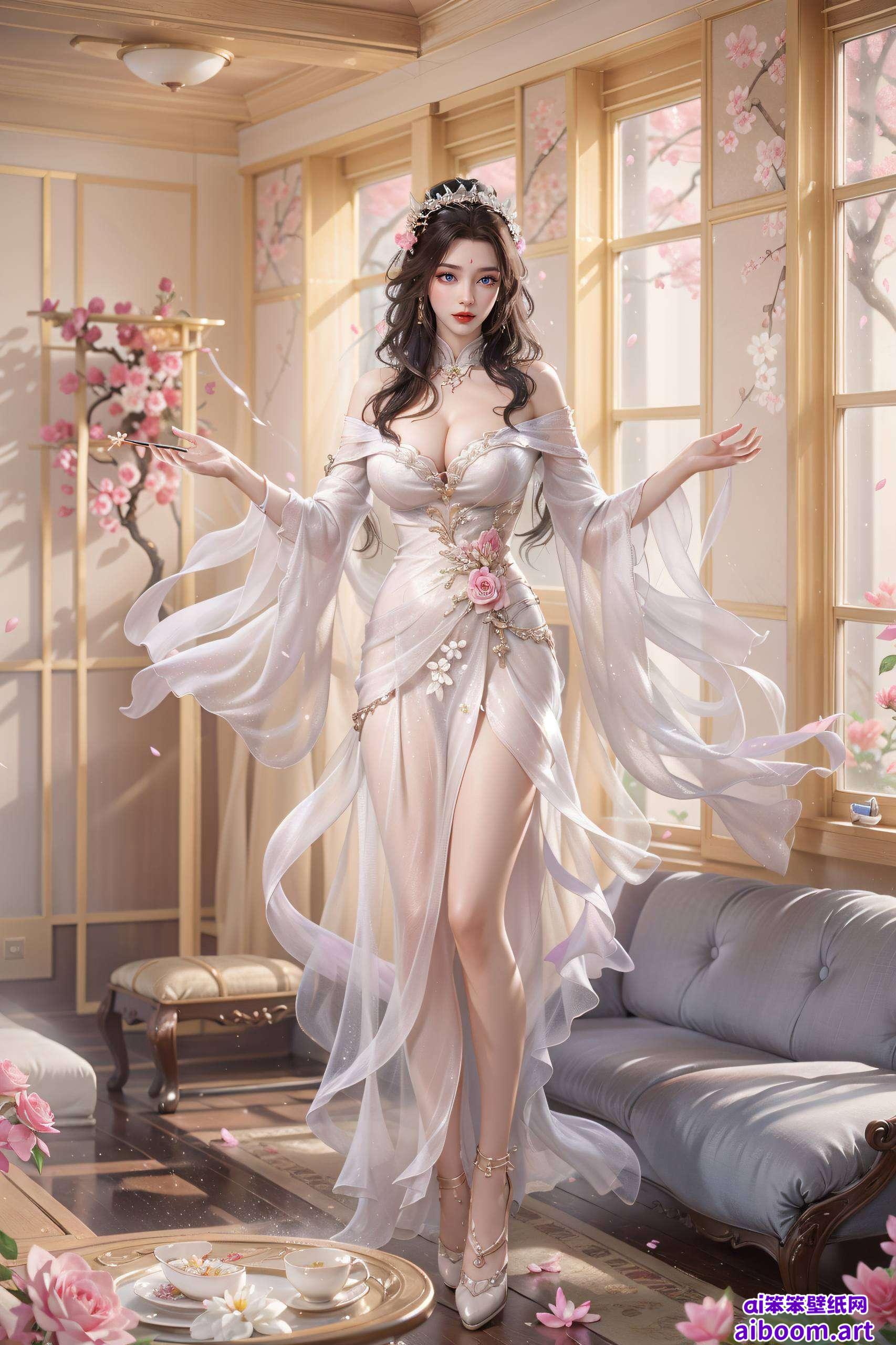 如同初升的明月完美世界中的石昊与月婵共绘一幅国漫美景