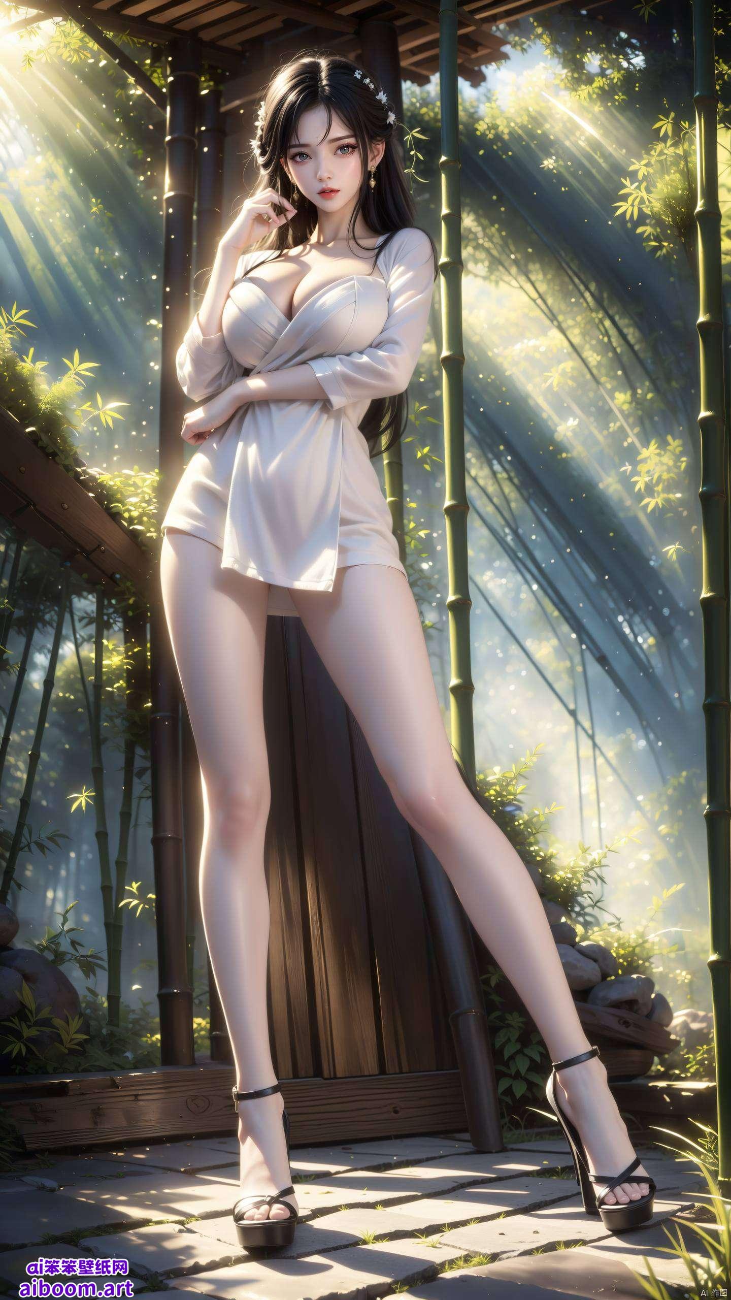 国漫女生的对比强烈之美如苹果宽屏般闪耀