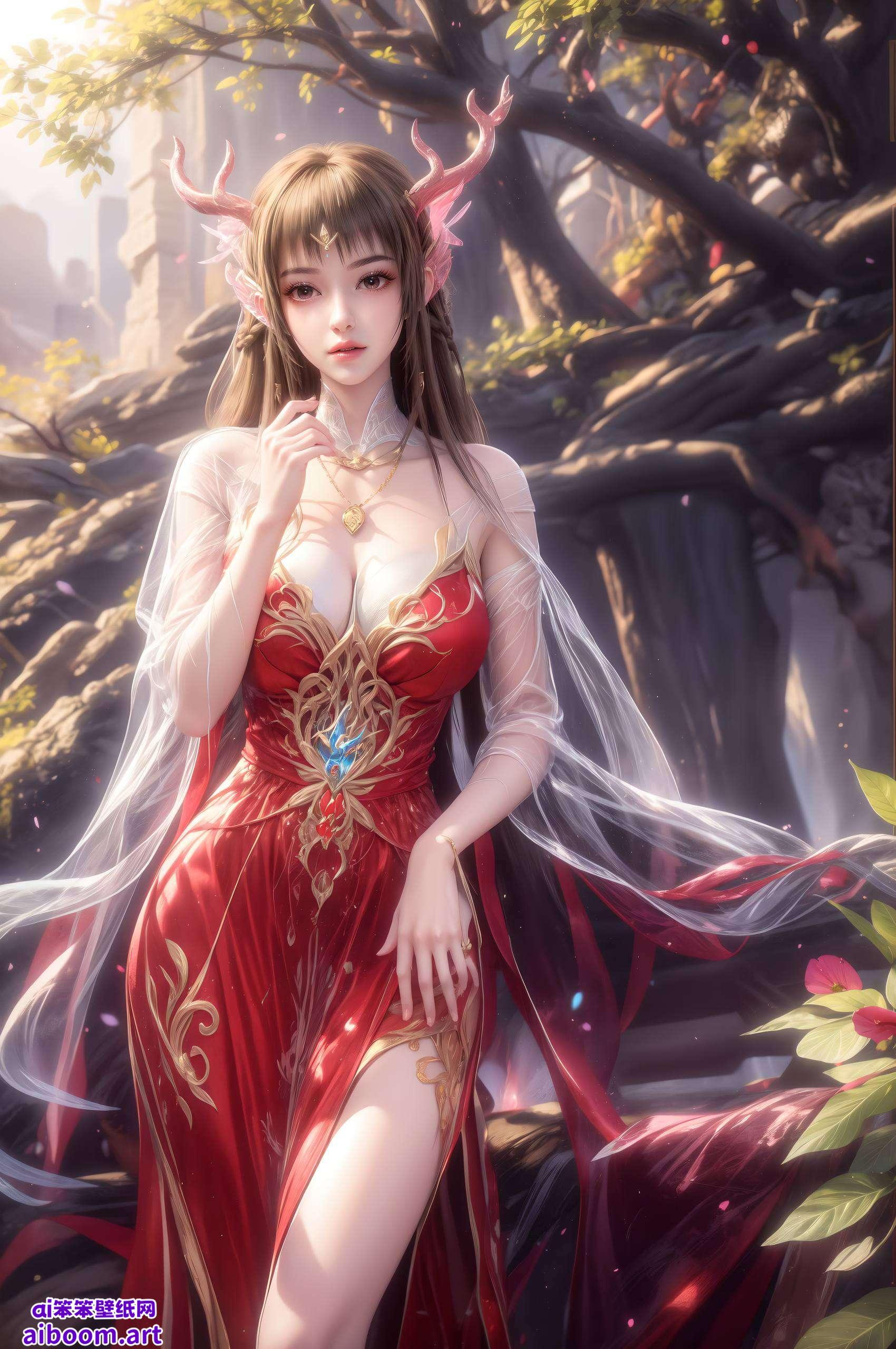 跟随云落的步伐为你带来1080p超精致国漫美女背景图片！每一帧都是精心绘制