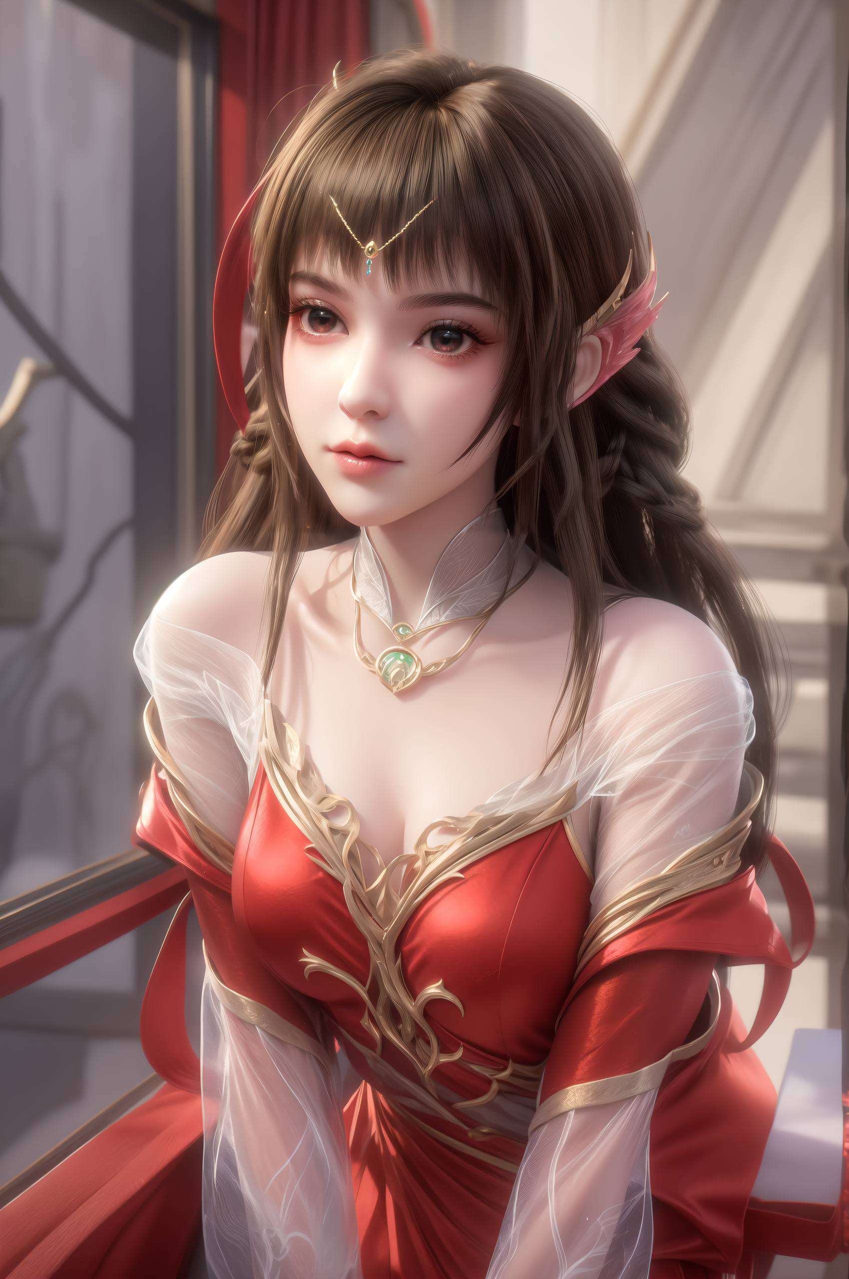 高清画质为你的电脑桌面带来宁静与美观的双重享受细腻描绘了国漫女神的优雅形象