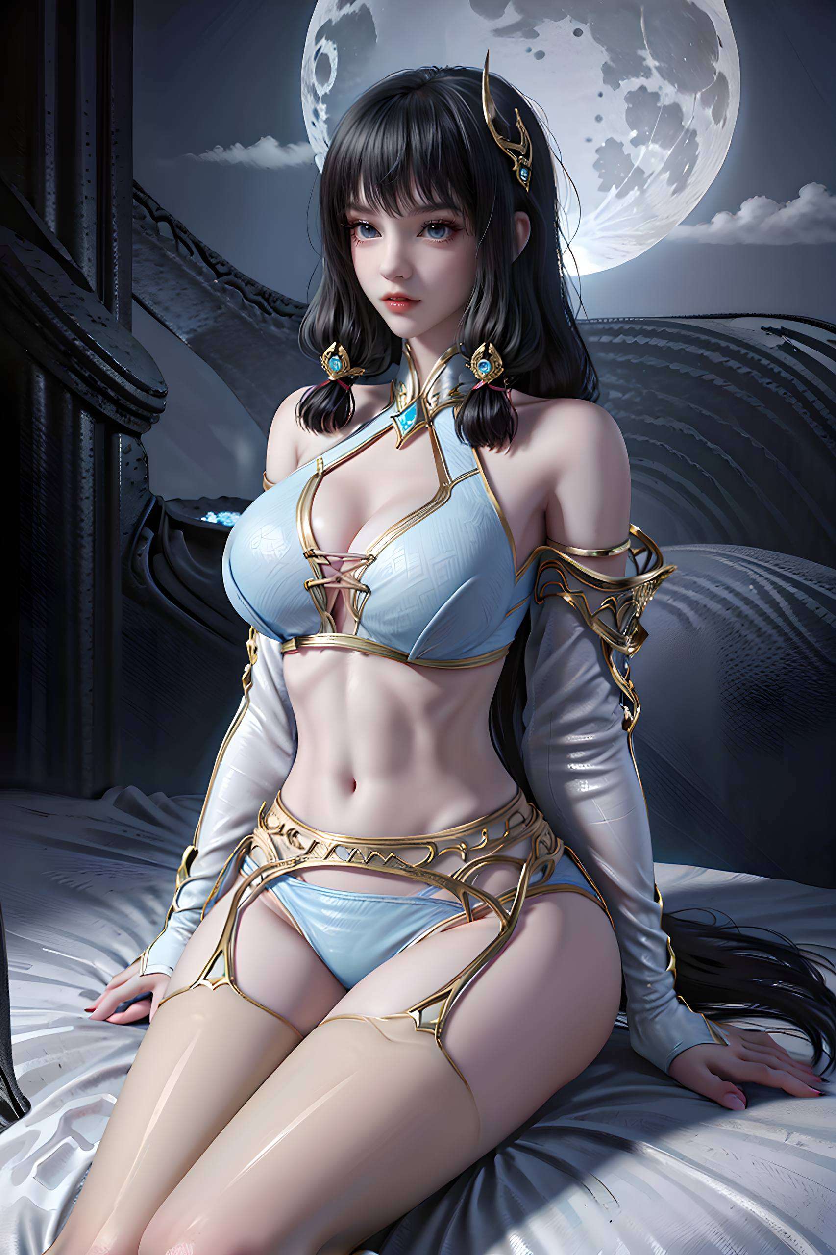 在这繁华的赛博朋克世界中快来下载这张云落壁纸