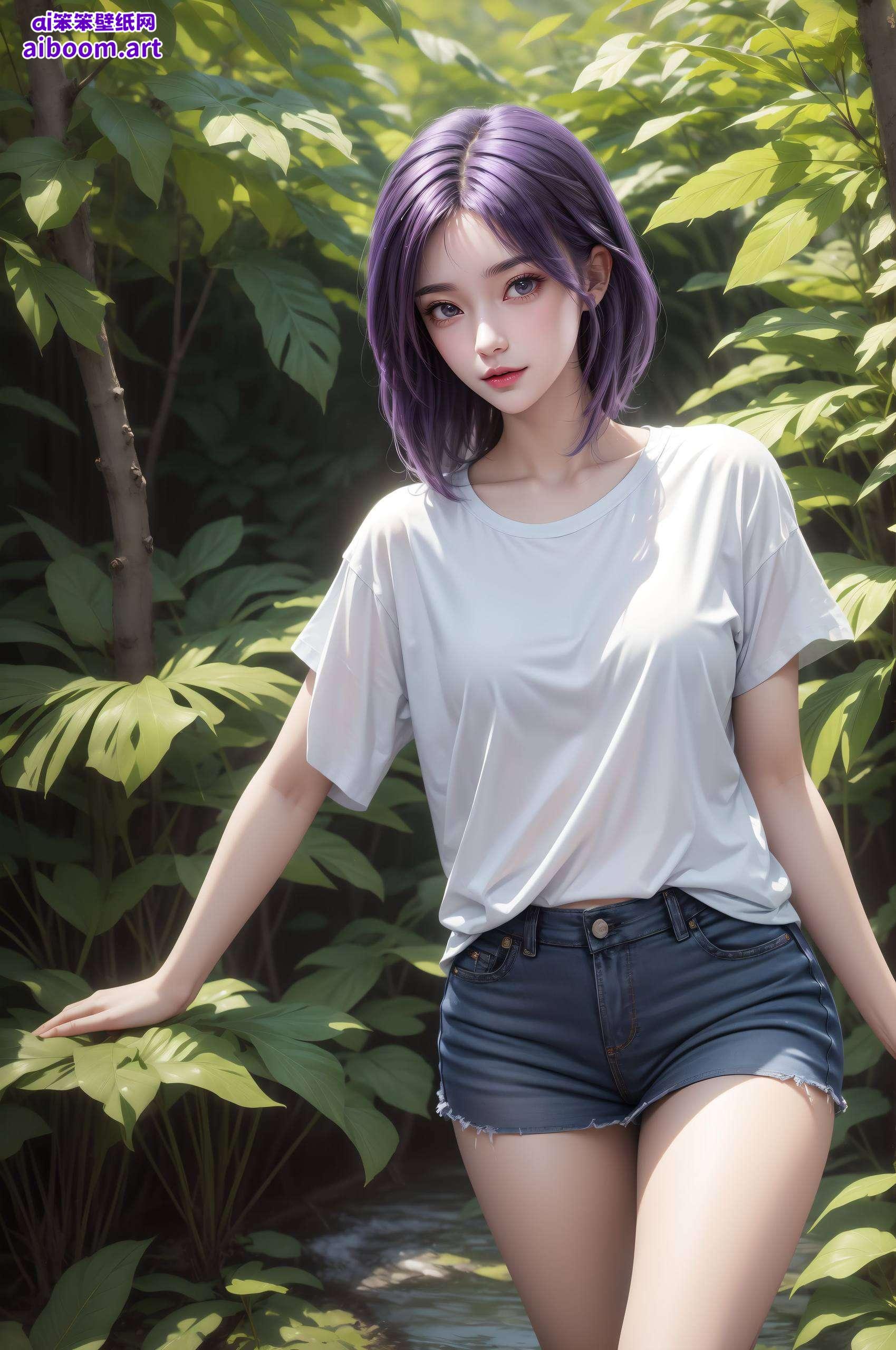 AI绘画的魅力展现得淋漓尽致！国漫美女表情生动打造出令人心动的国漫之美