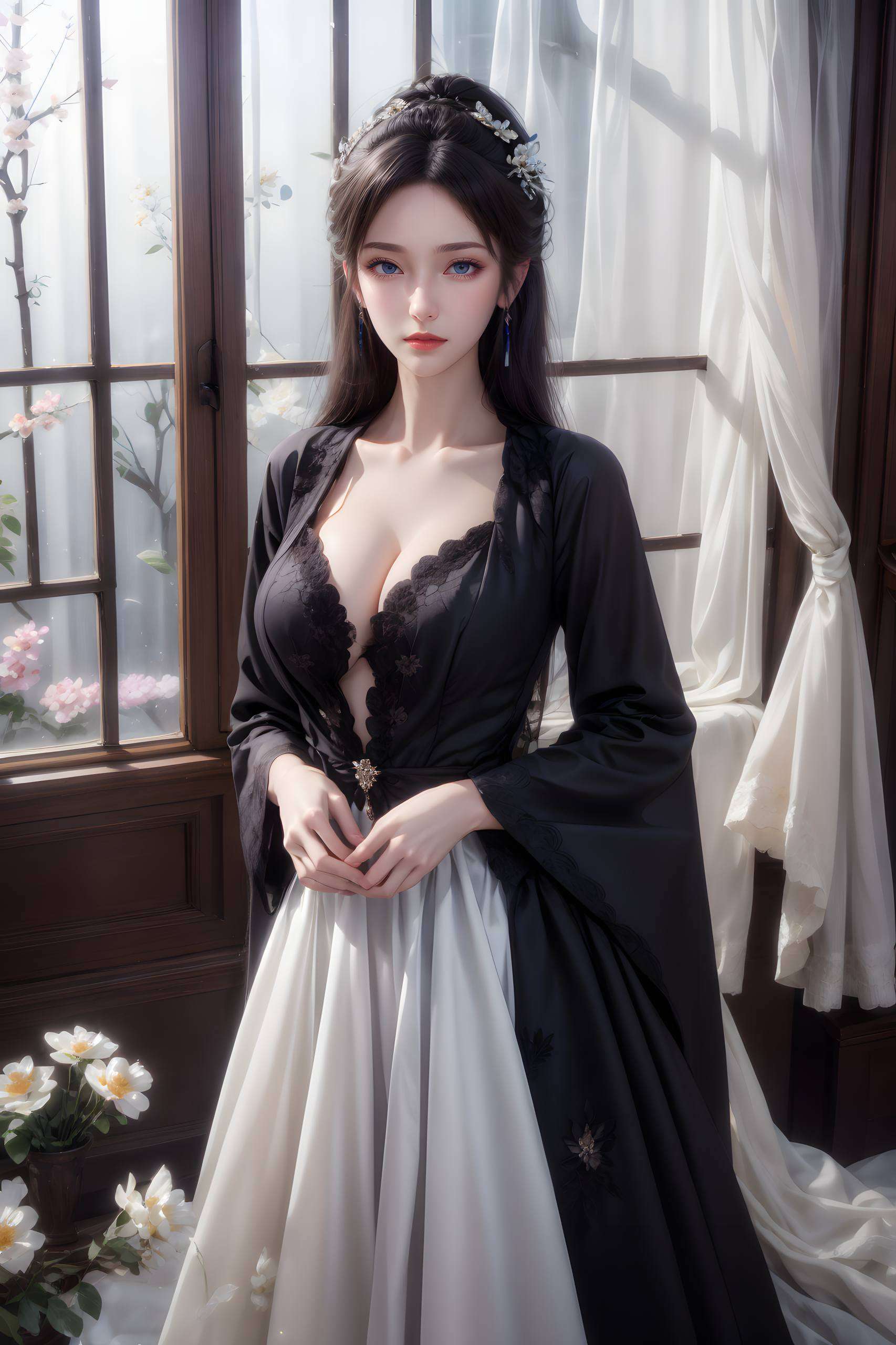 更是情感的共鸣粉色梦幻中的伤感美人