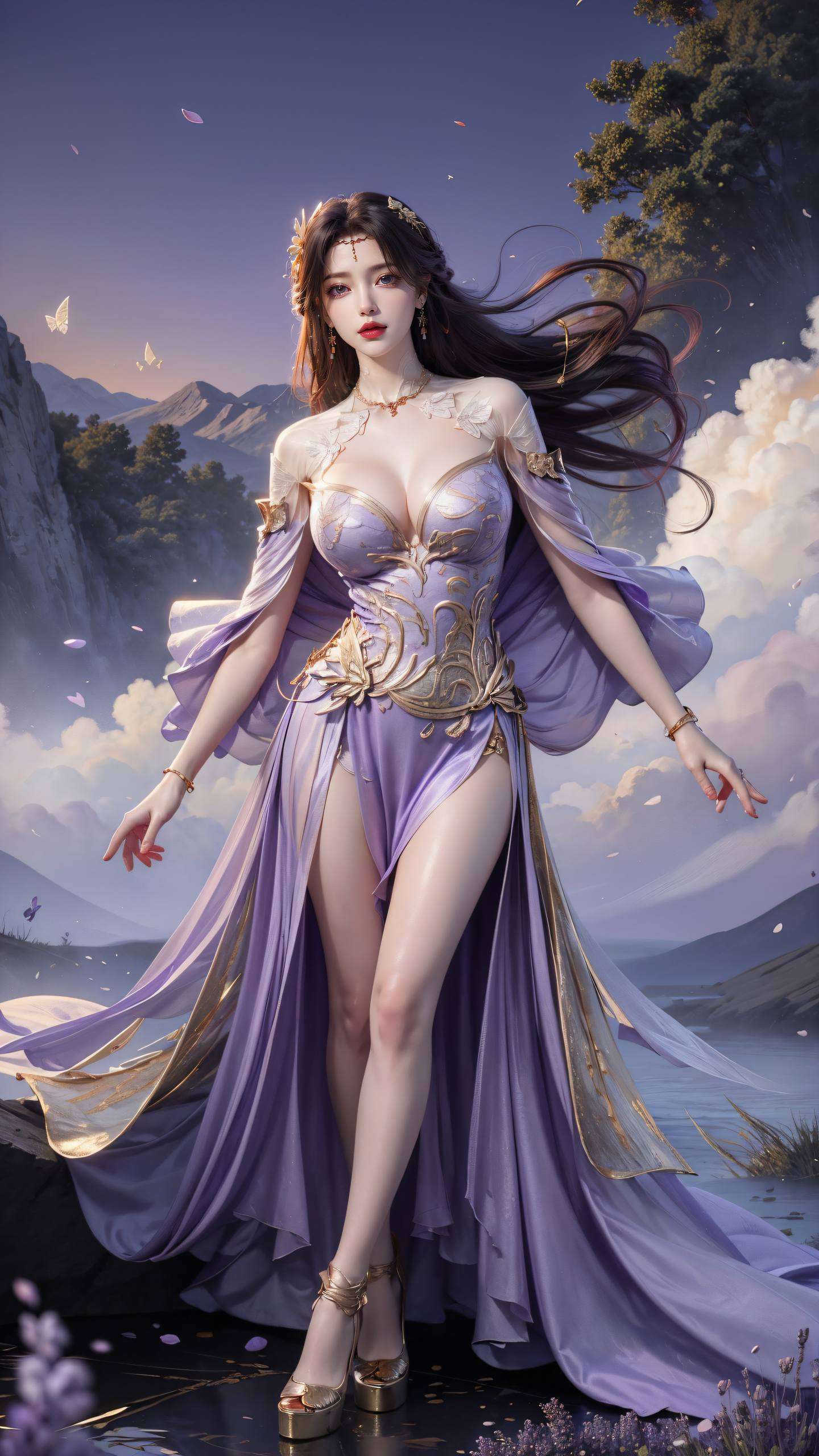 带你领略立体素材之美国漫美女风采尽显