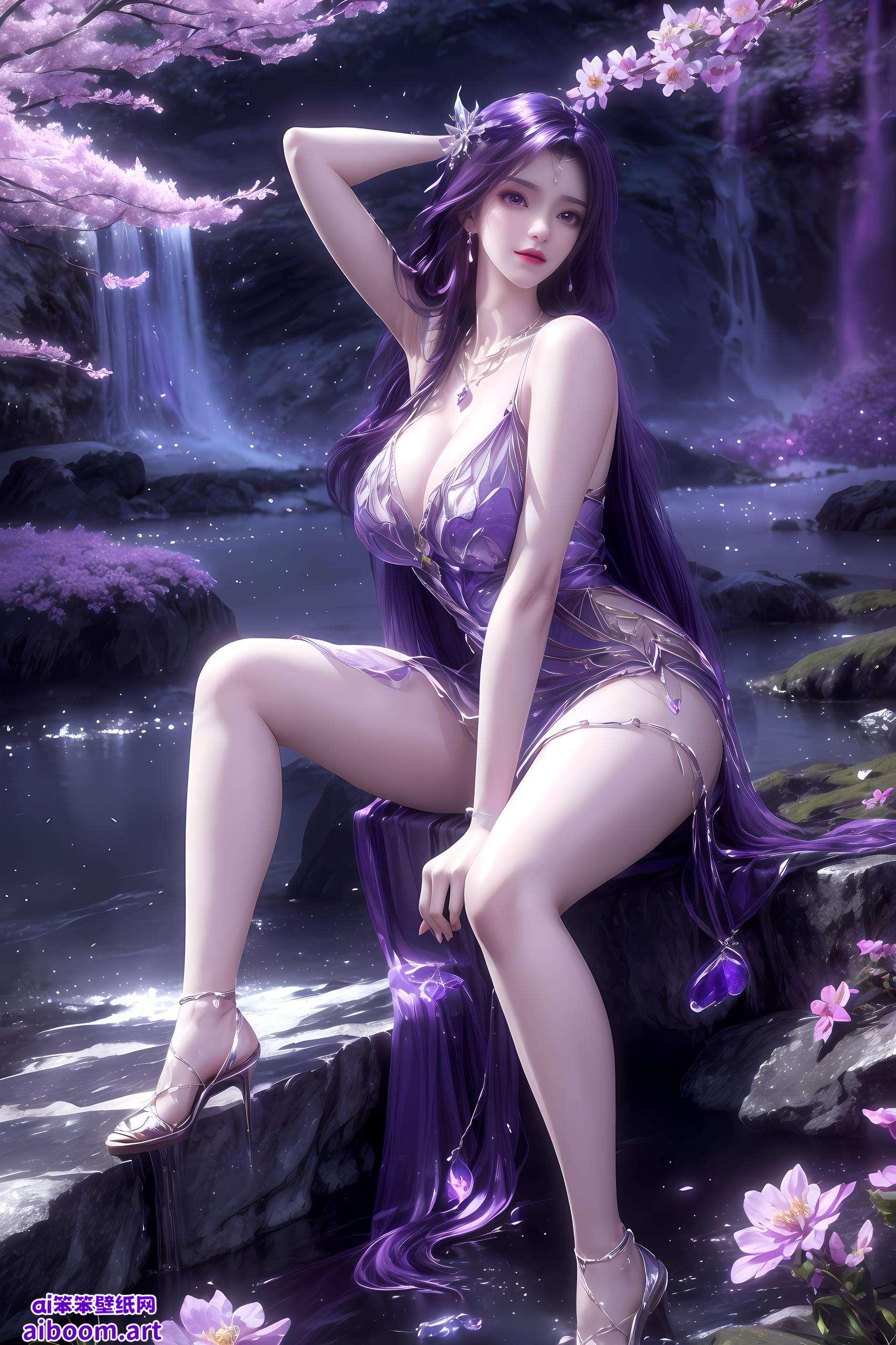 以她独特的艺术风格这位高清国漫美女