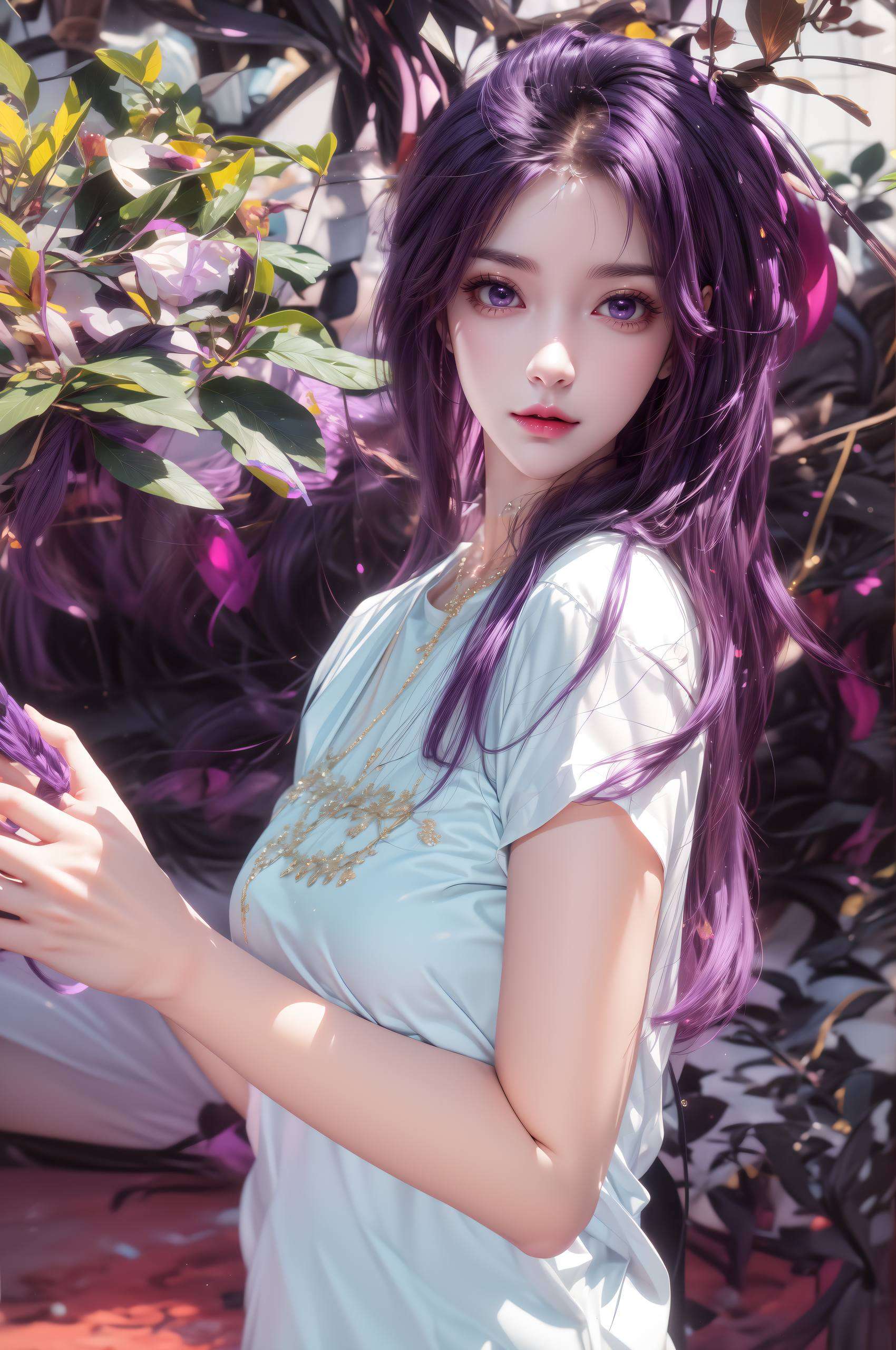 她的每一次微笑都能温暖人心清新可爱