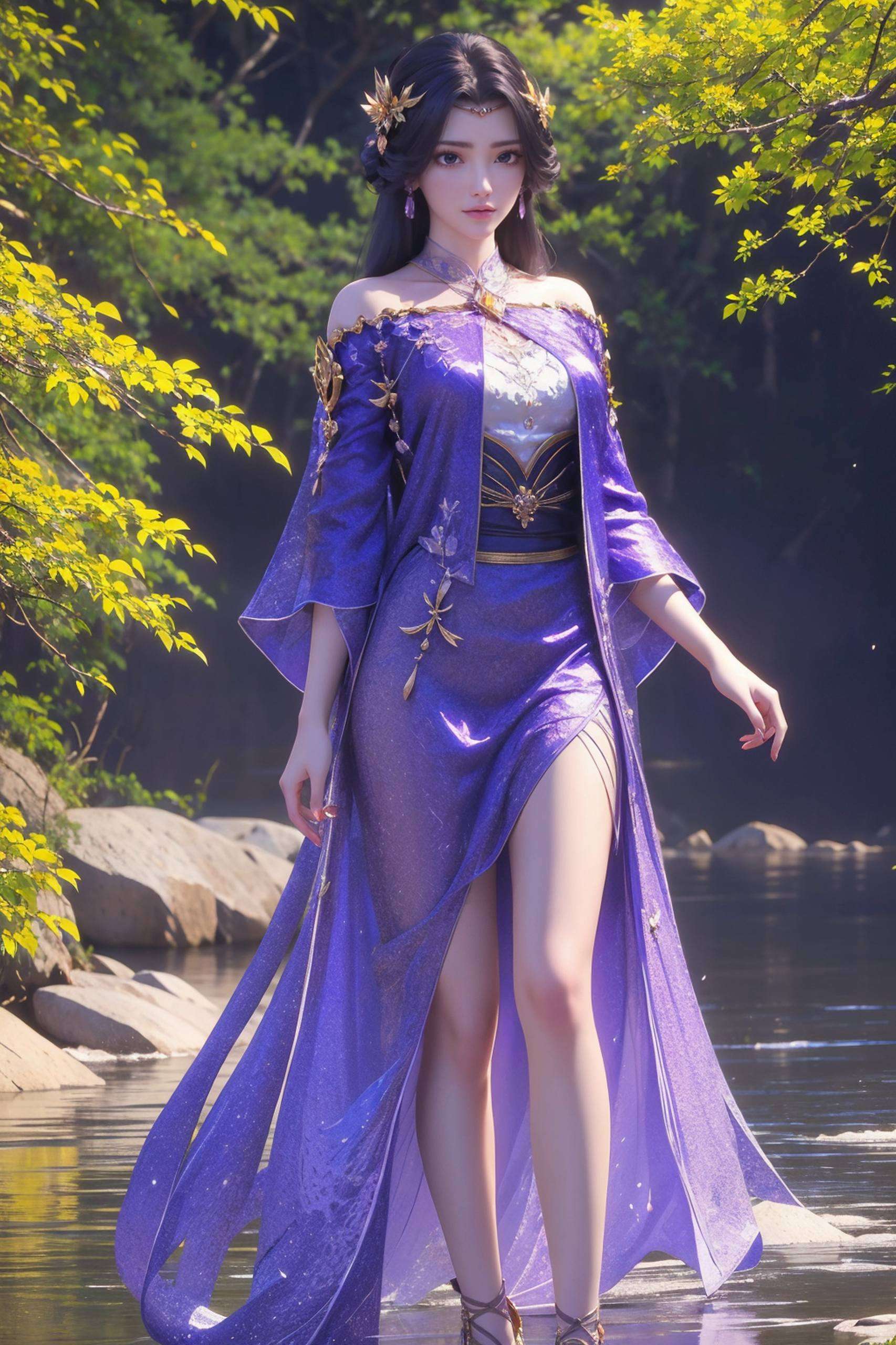 将AI绘画的精湛技艺与角色体态素材的创意拼接每一帧都如艺术品般细腻