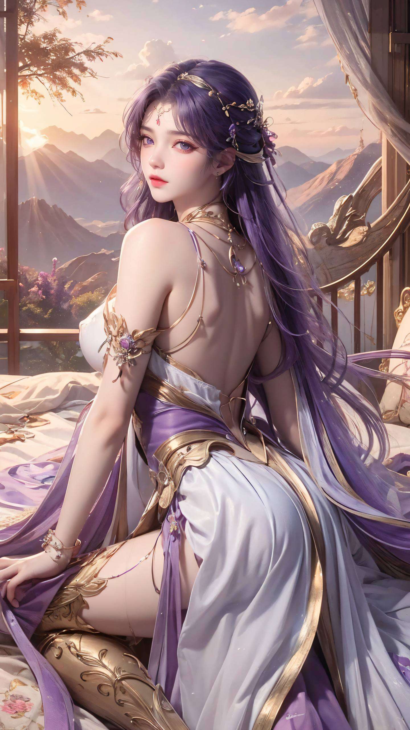 将她的魅力完美呈现细腻的画面