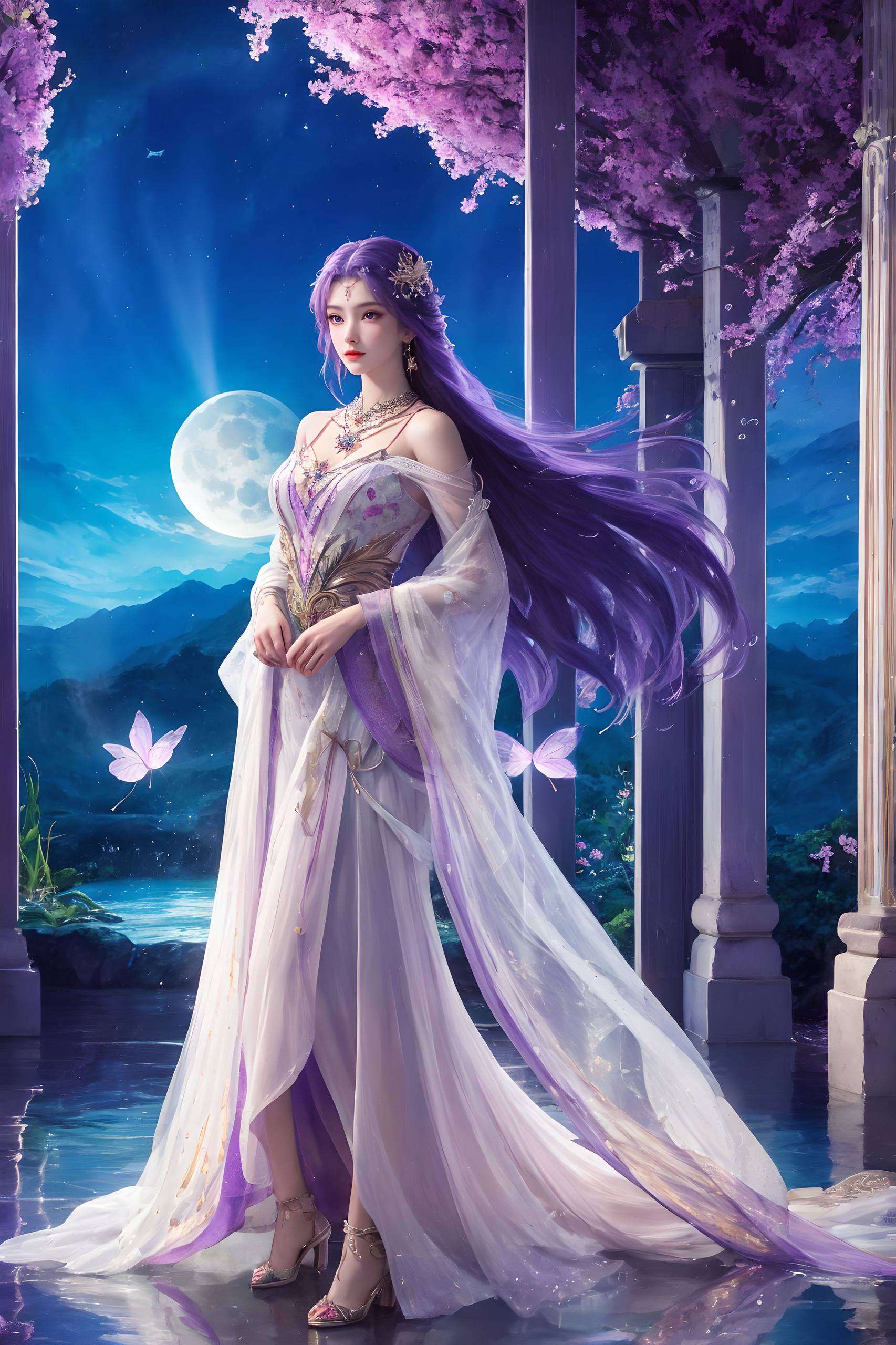 AI绘画技术打造线条流畅