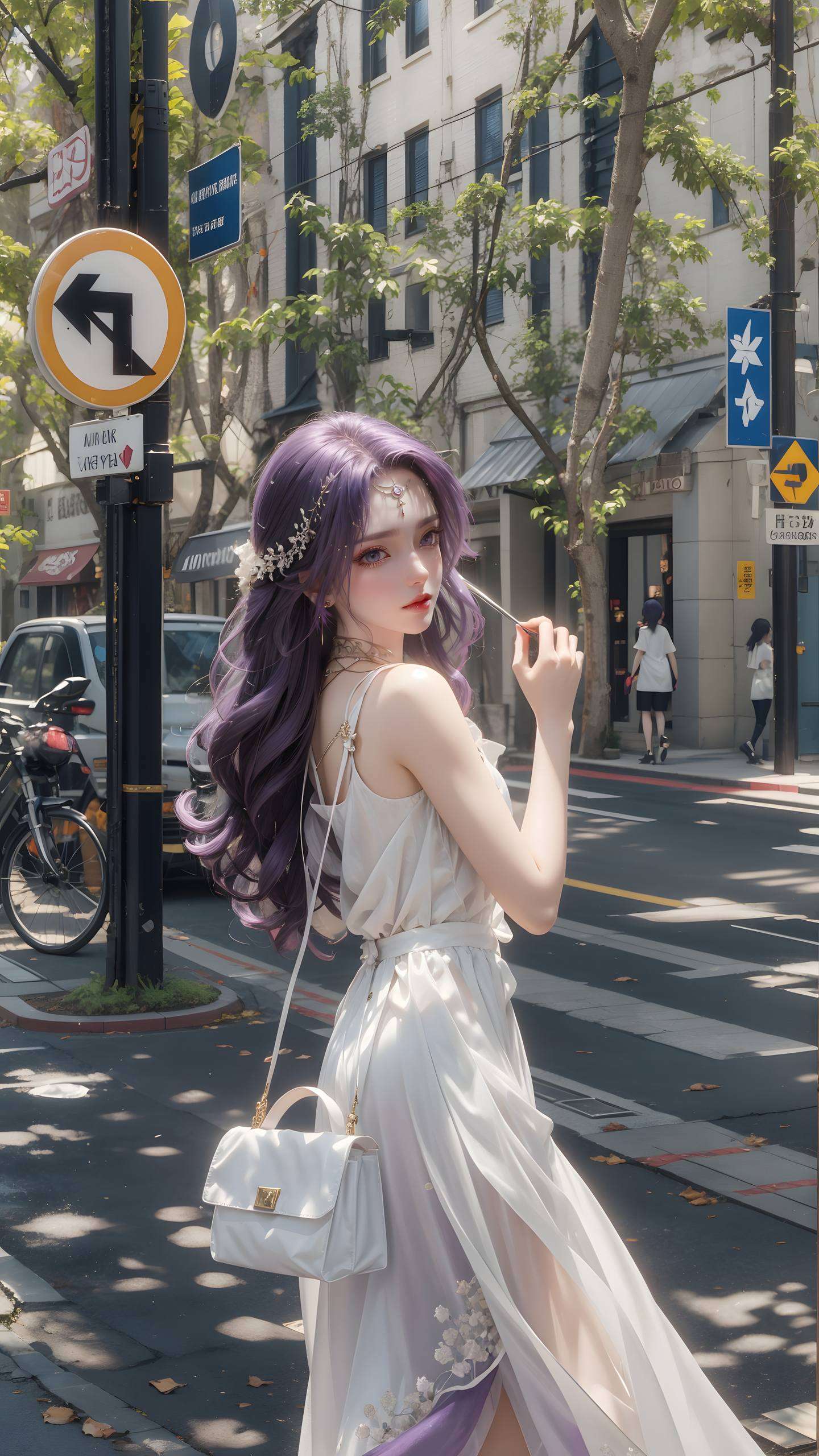 不仅是视觉的盛宴她的美
