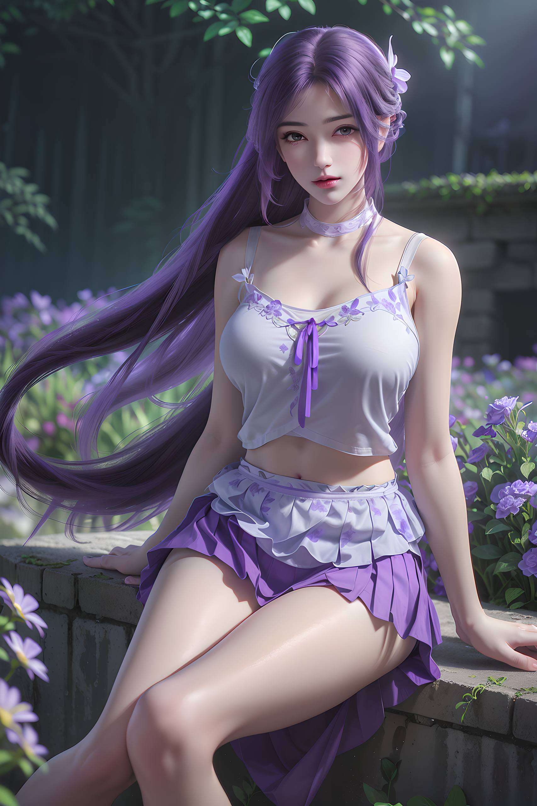 云曦高清壁纸公主裙国漫女神唯美呈现