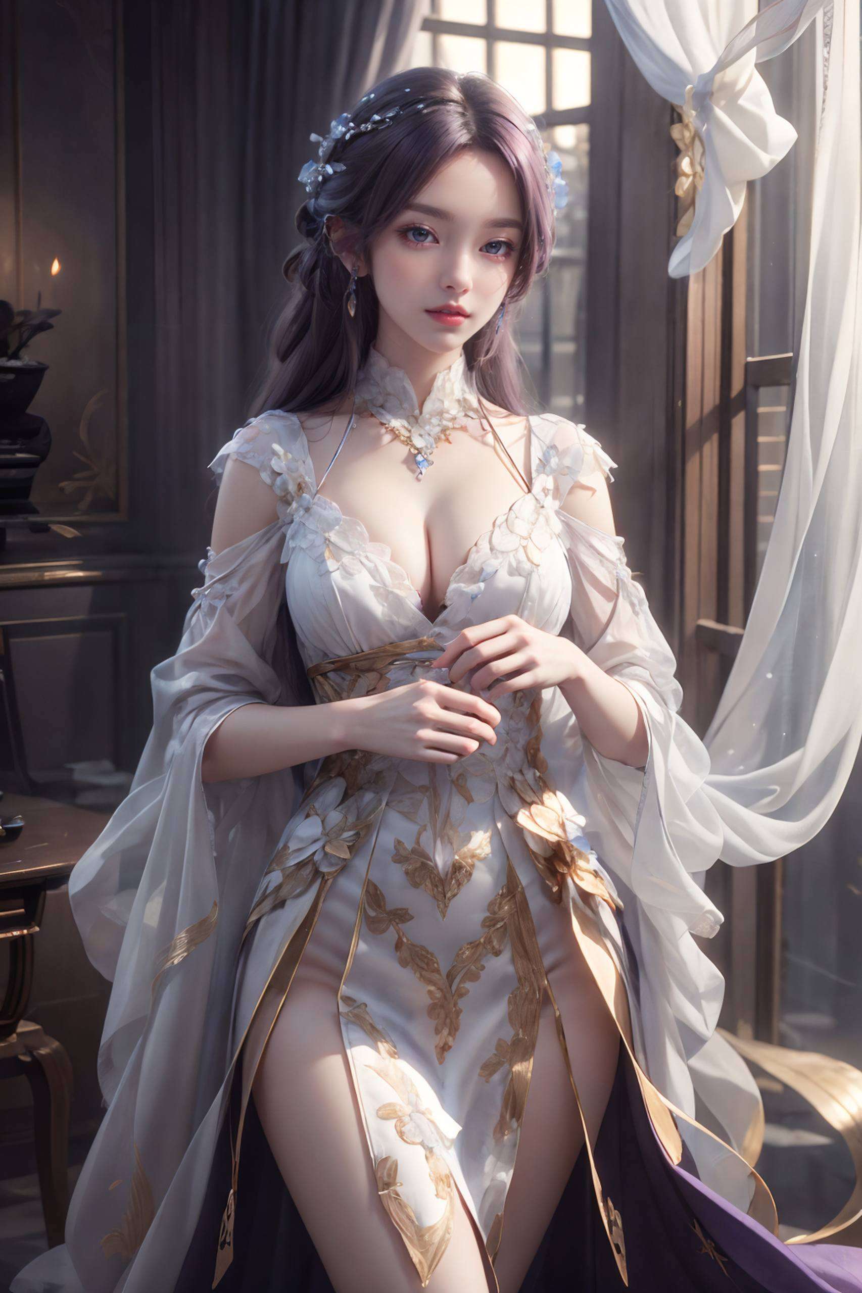 她那深邃的眼神石昊咬云曦