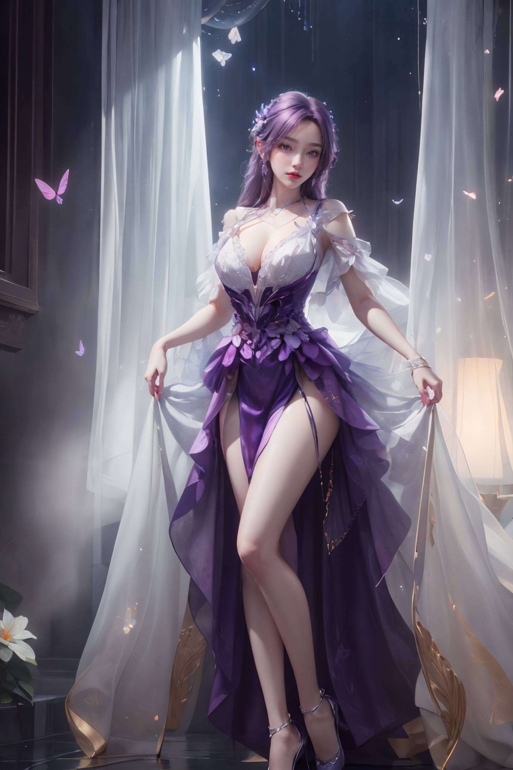 国漫美女桌面主题快来感受这份别样的国漫风情