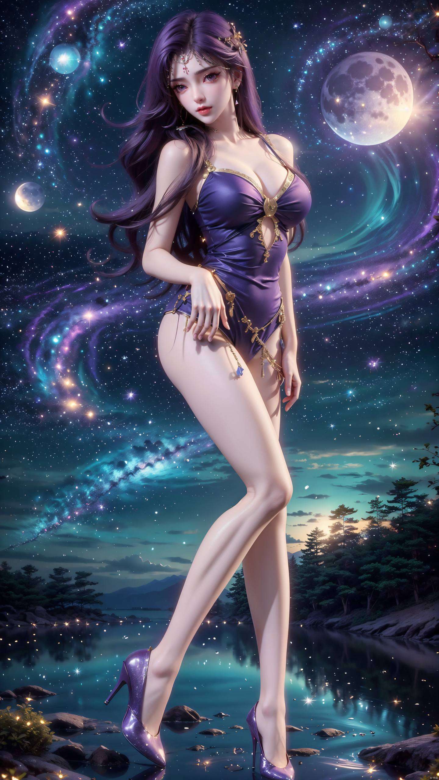 以她独有的魅力尽享视觉盛宴