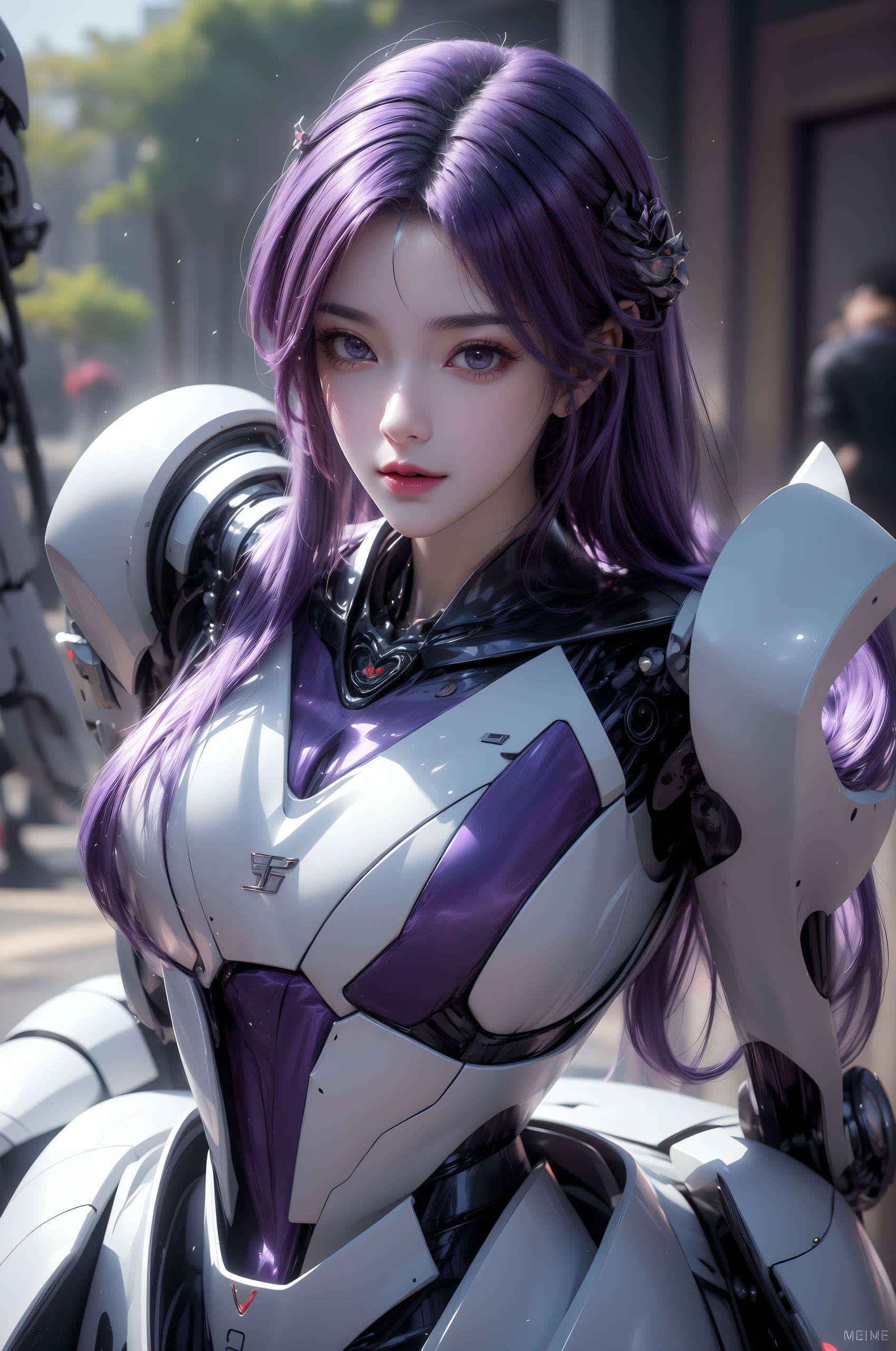 仿佛置身于梦幻的国漫世界都能欣赏到她那细腻的五官和柔和的光影