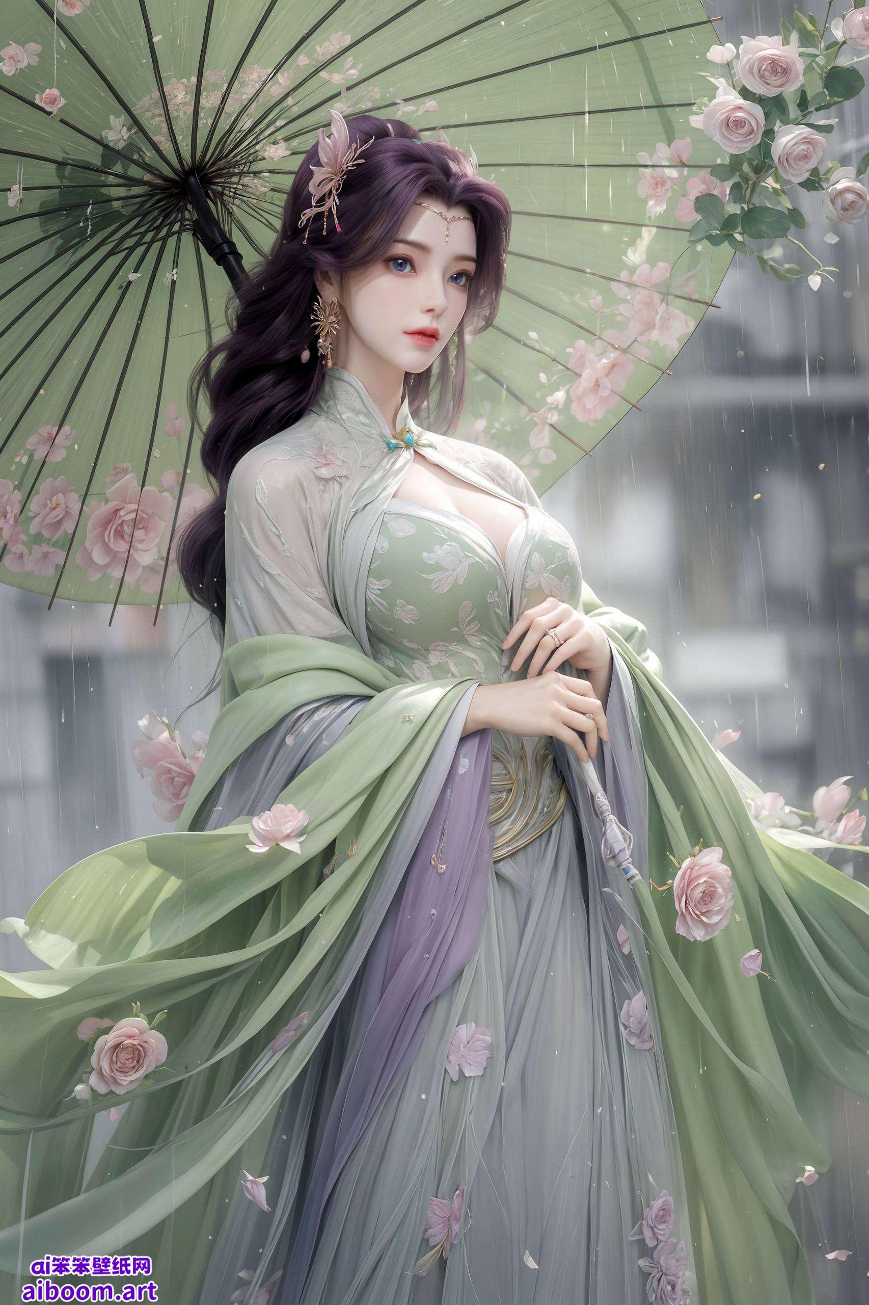 以国漫美女帝后云曦为主题精美绝伦