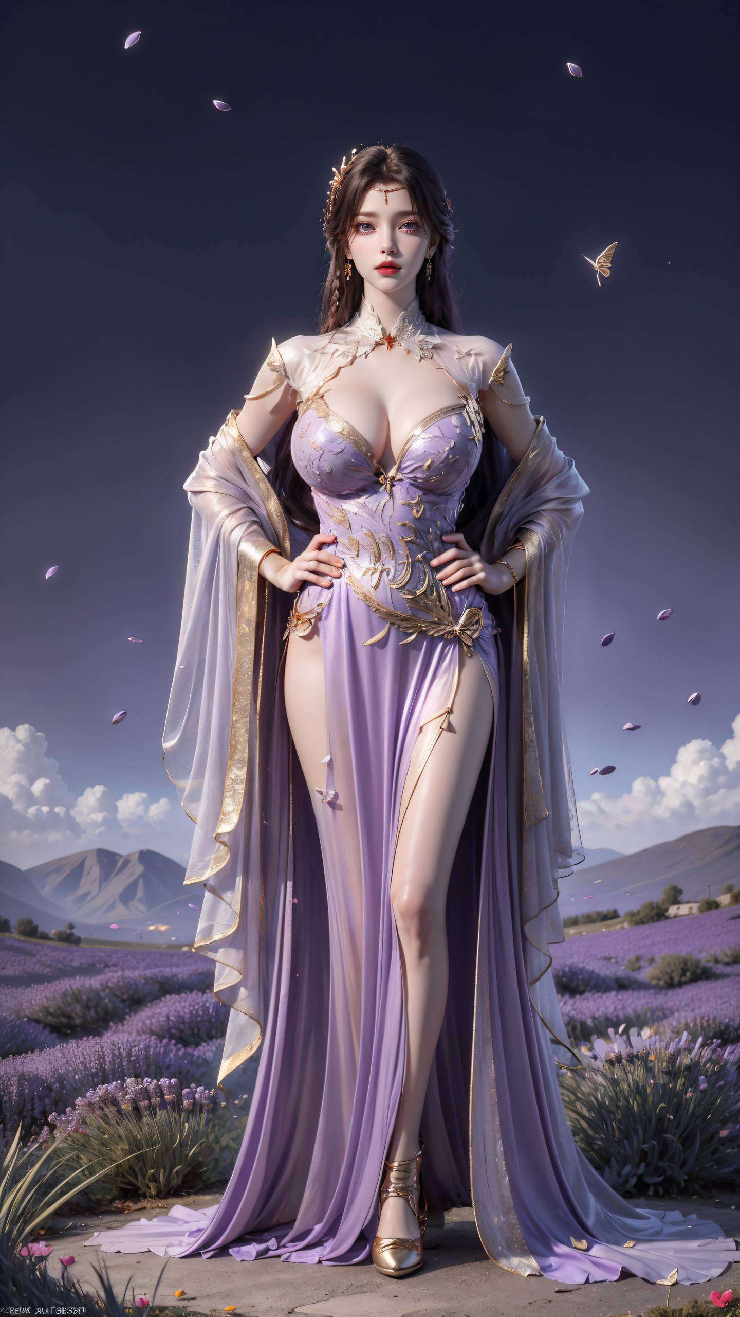 云曦壁纸AI绘画巧妙捕捉每一pose