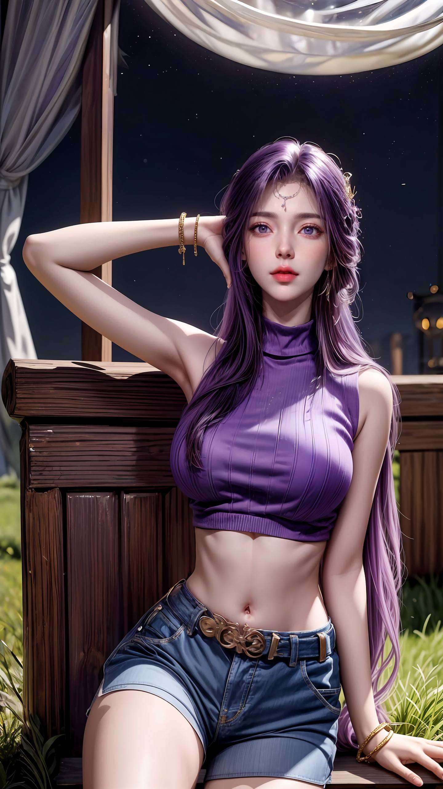 带你穿梭于未来都市的霓虹灯海别错过这张独特的云曦壁纸头像！这位可爱女角色以其独特的魅力