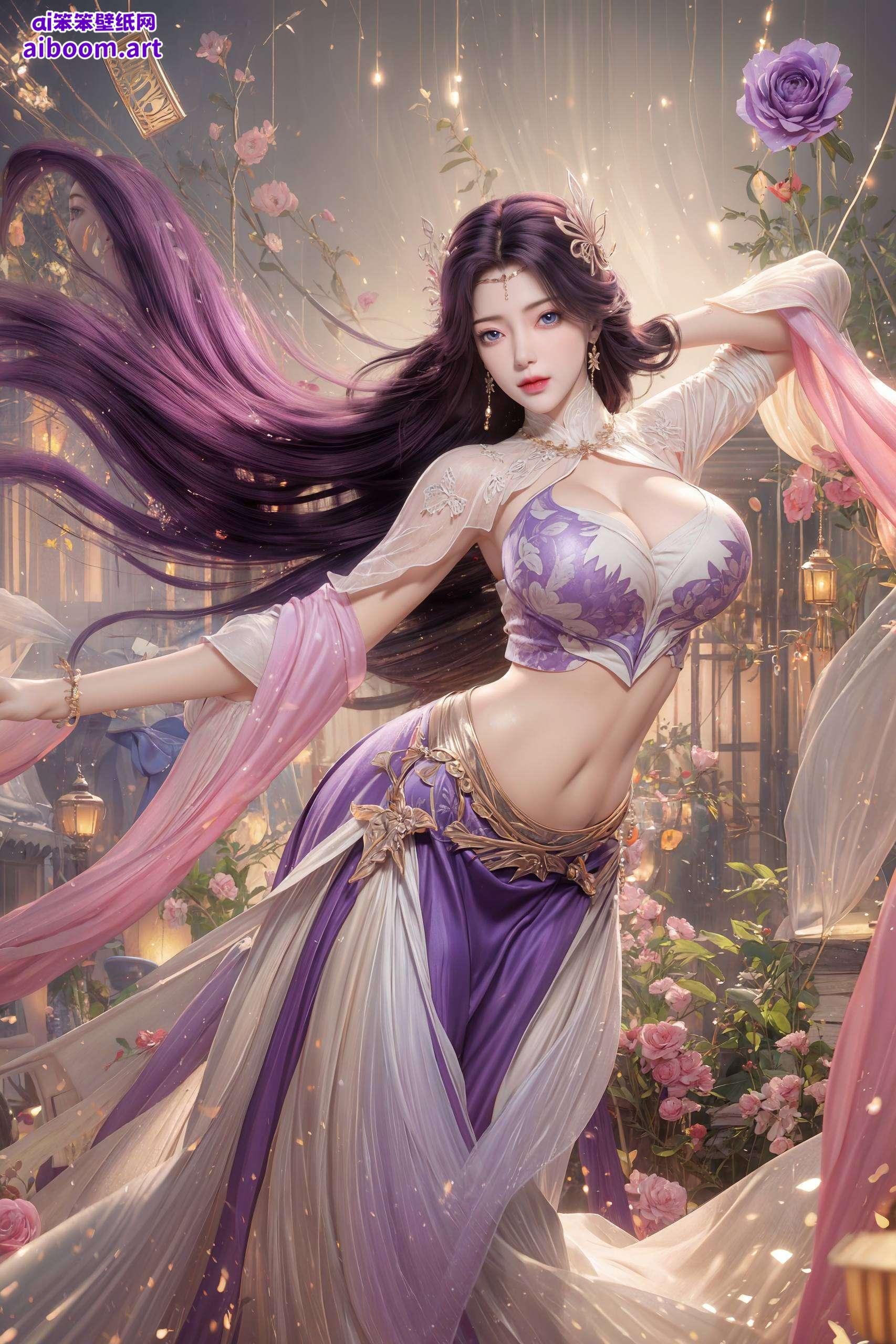 仿佛置身花海之中每一朵花瓣都细腻入微