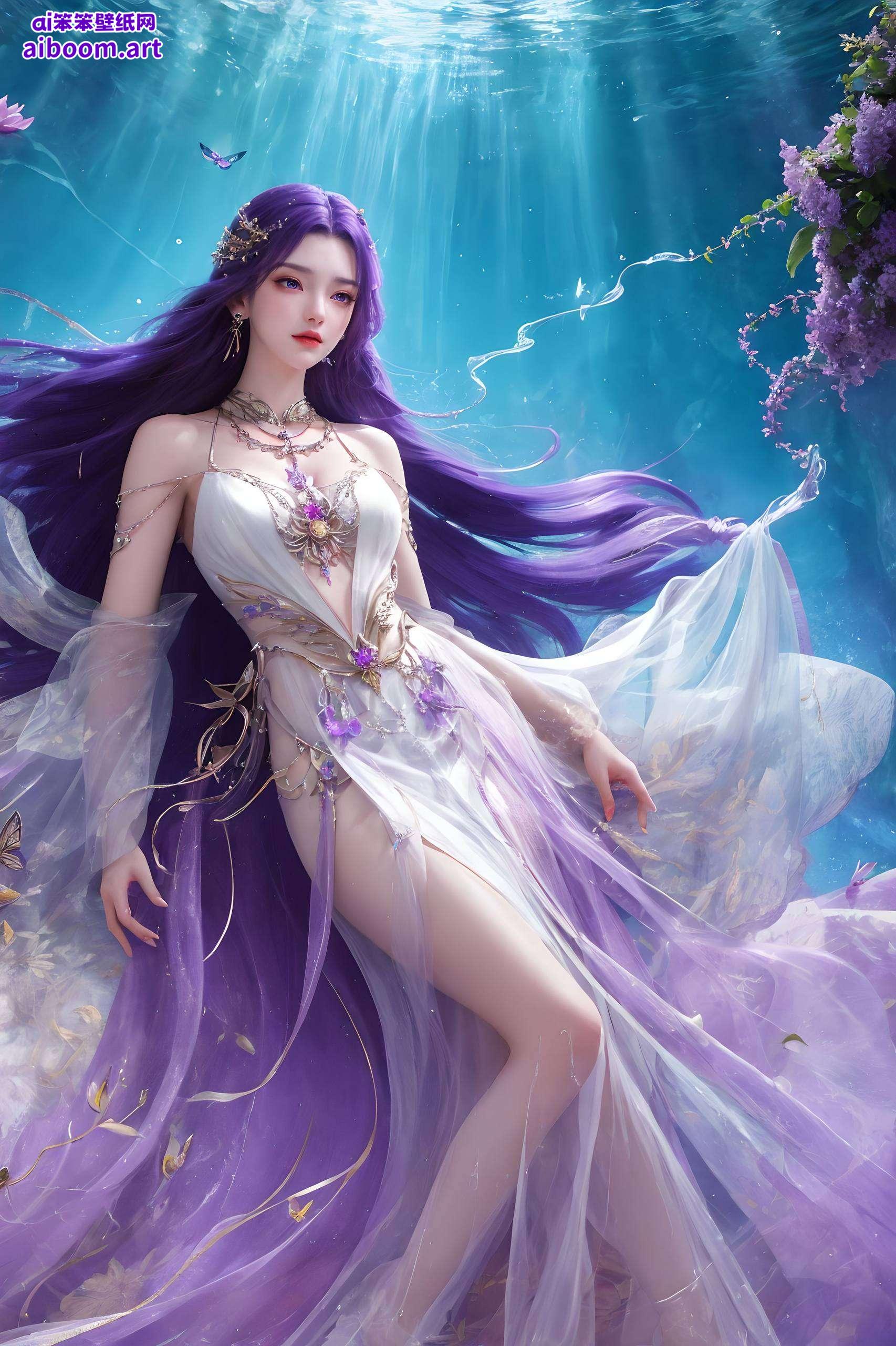 这位高清壁纸中的神秘人物感受着那份静谧与美好
