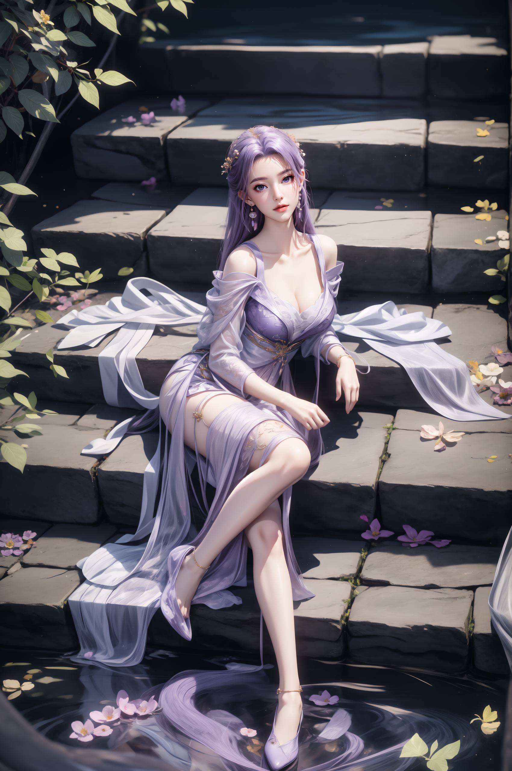 让这位国漫女主的灵动眼神云霄唯美壁纸