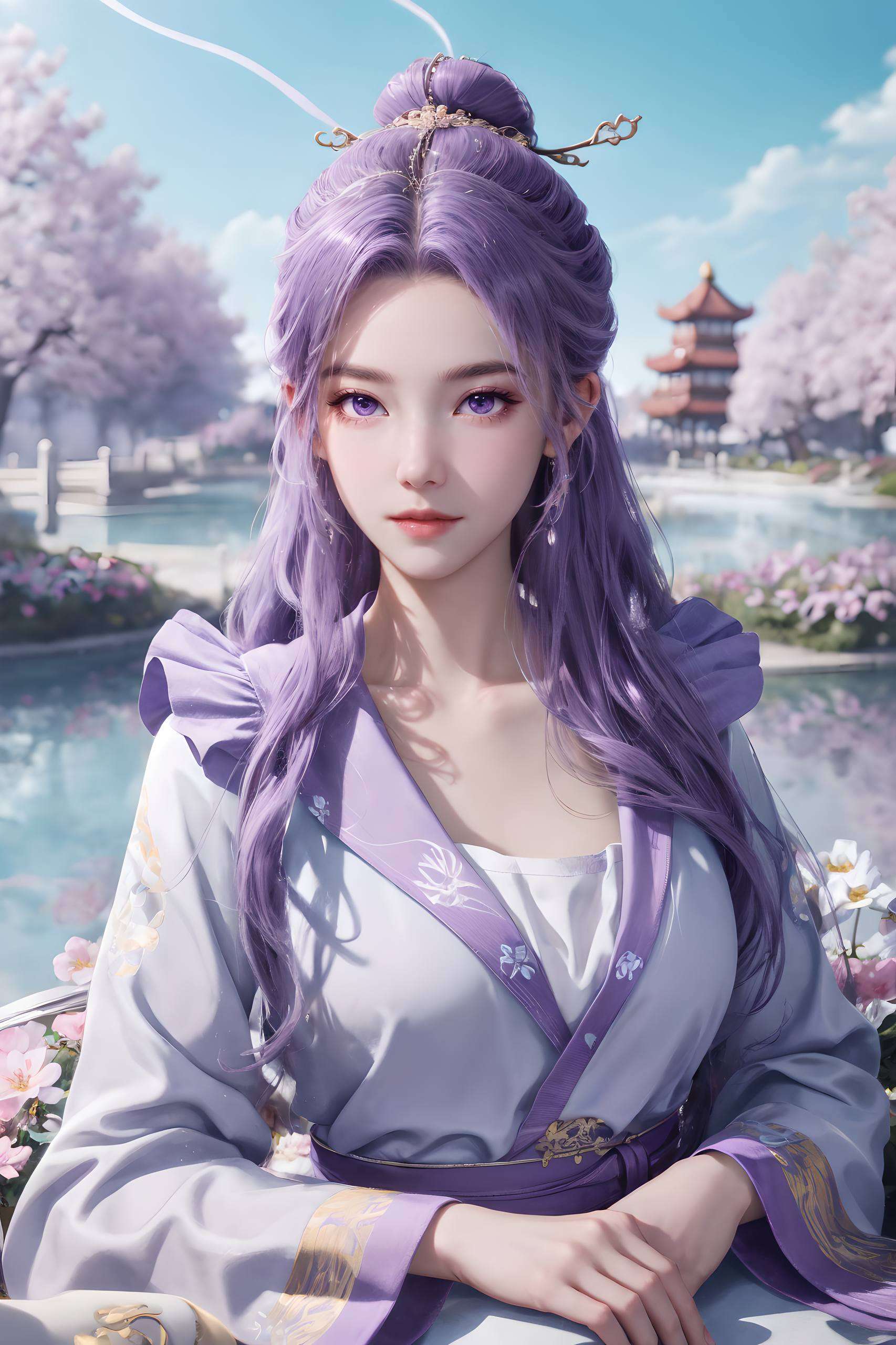 完美适配你的显示器让你沉浸在这梦幻般的动漫场景中